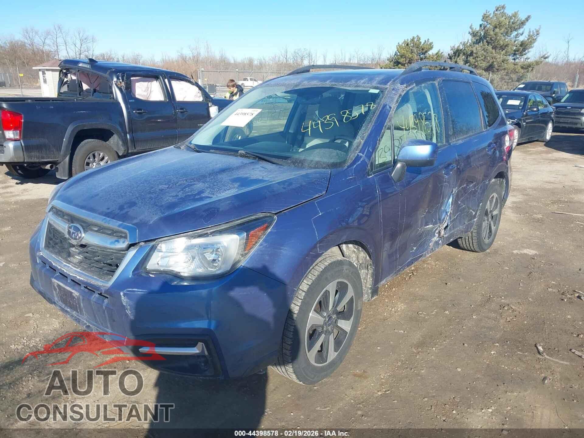SUBARU FORESTER 2017 - JF2SJAEC8HH400739