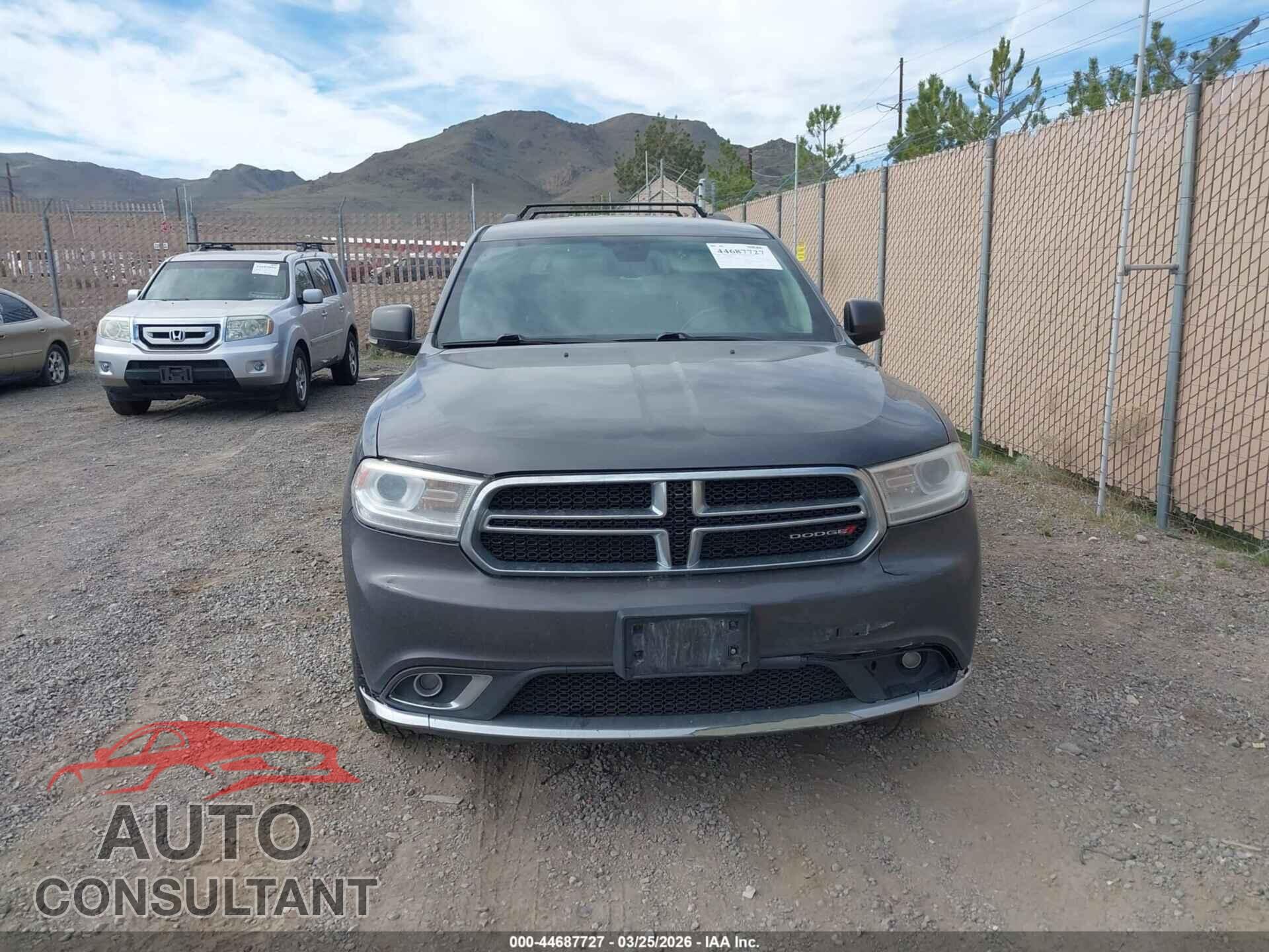 DODGE DURANGO 2016 - 1C4RDJDG2GC433319