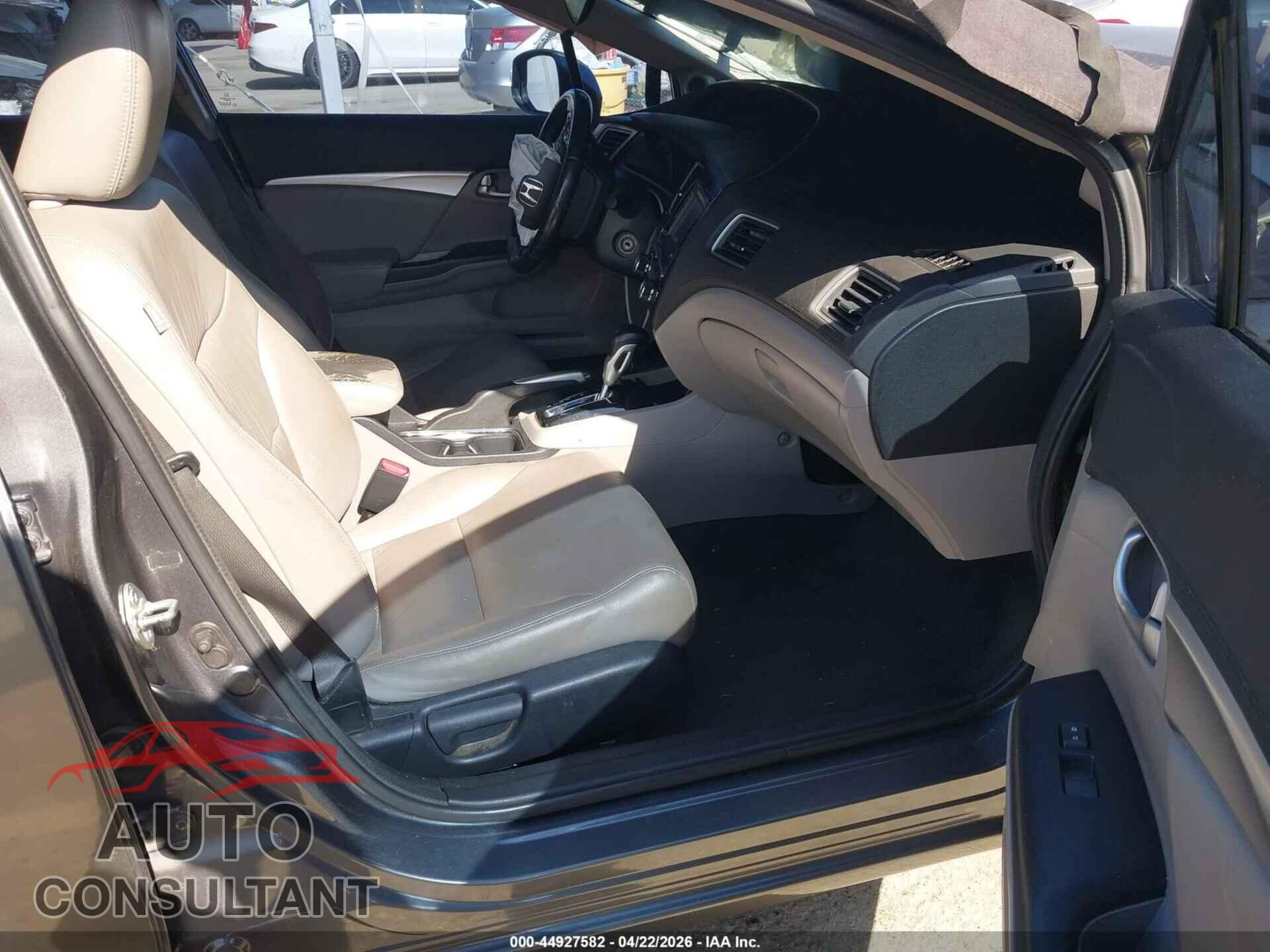 HONDA CIVIC 2013 - 19XFB2F94DE252904