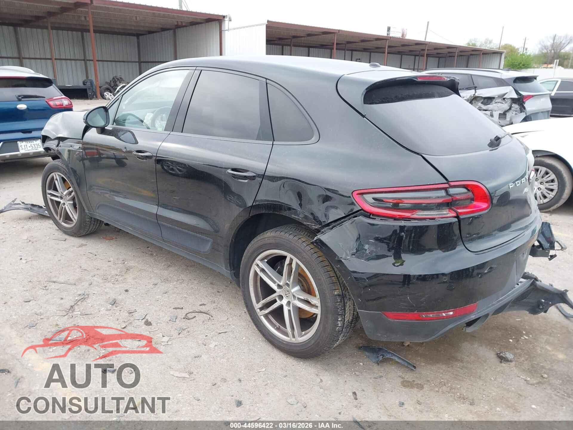 PORSCHE MACAN 2017 - WP1AA2A58HLB03537