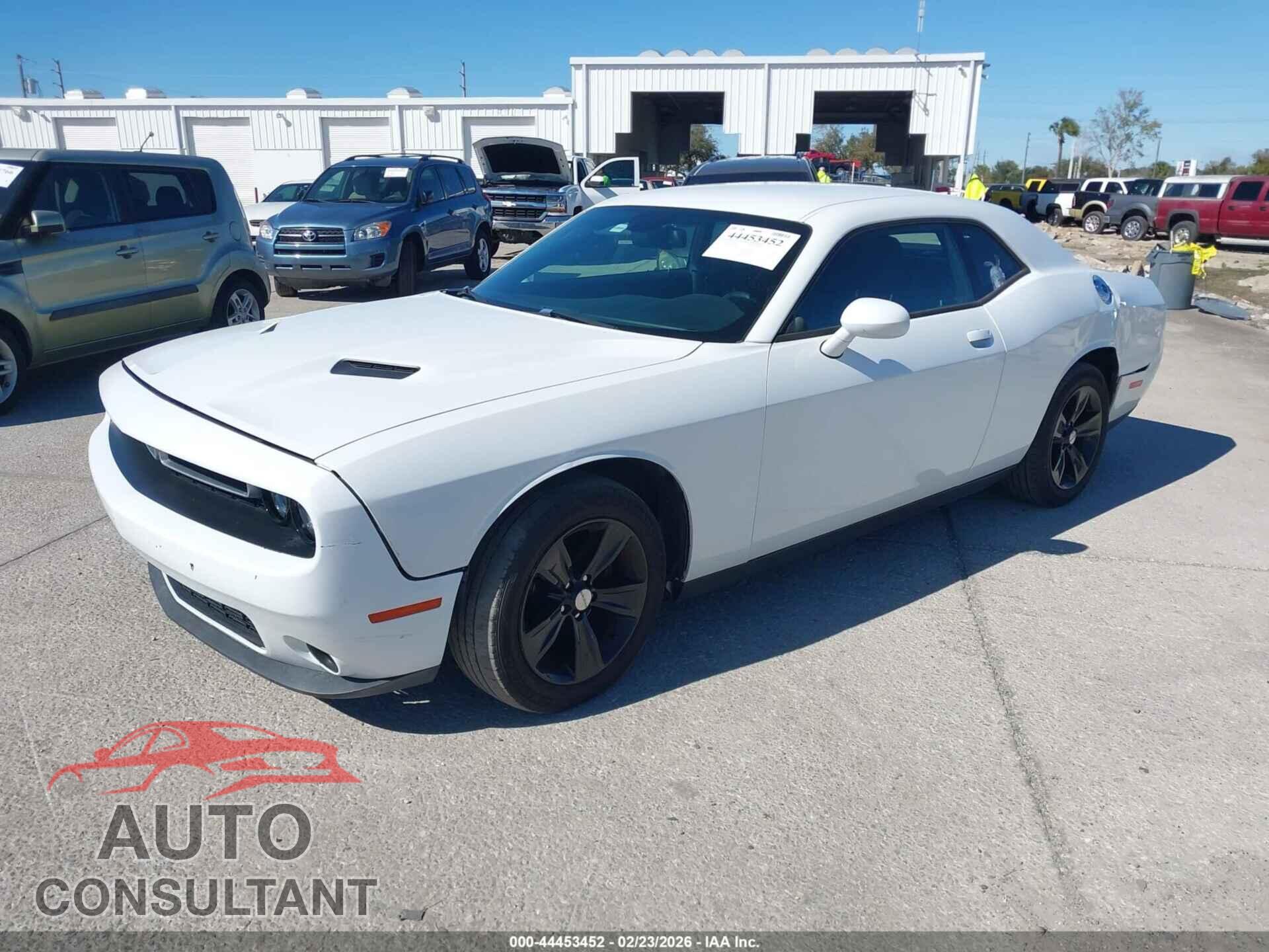 DODGE CHALLENGER 2016 - 2C3CDZAG6GH336988