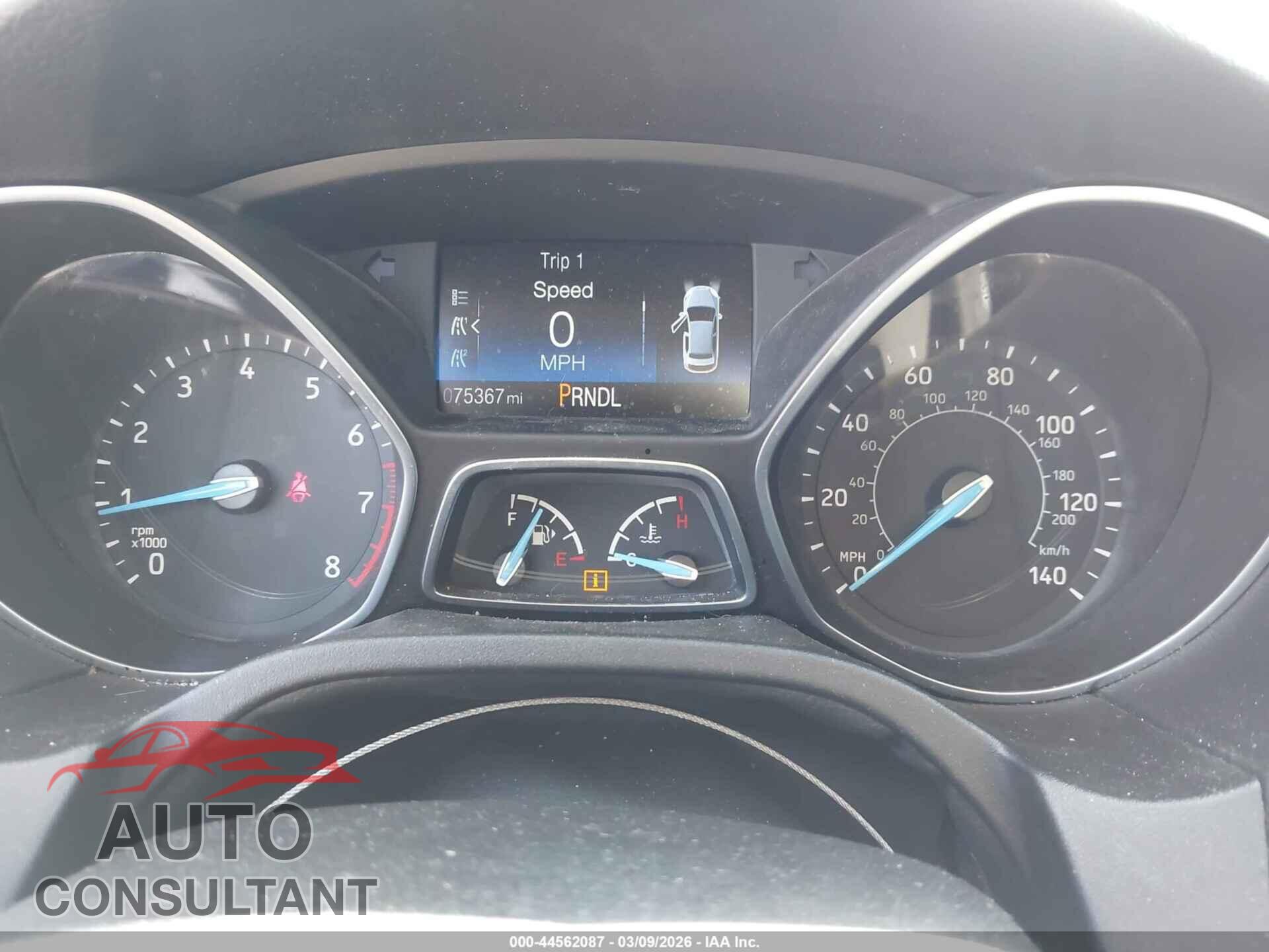 FORD FOCUS 2017 - 1FADP3E23HL346004