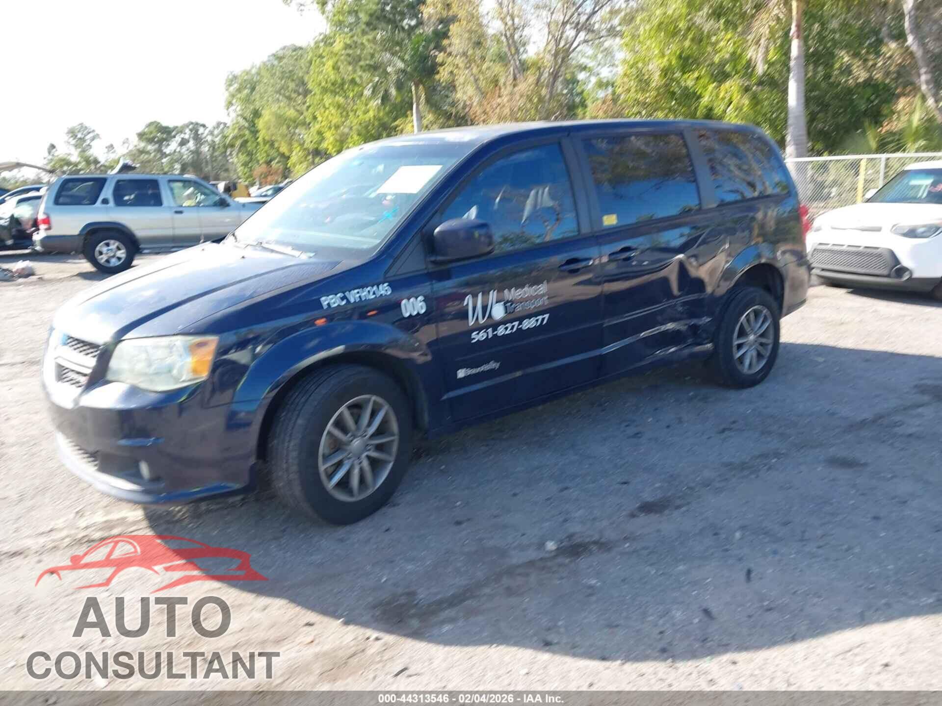 DODGE GRAND CARAVAN 2014 - 2C4RDGEG4ER337651