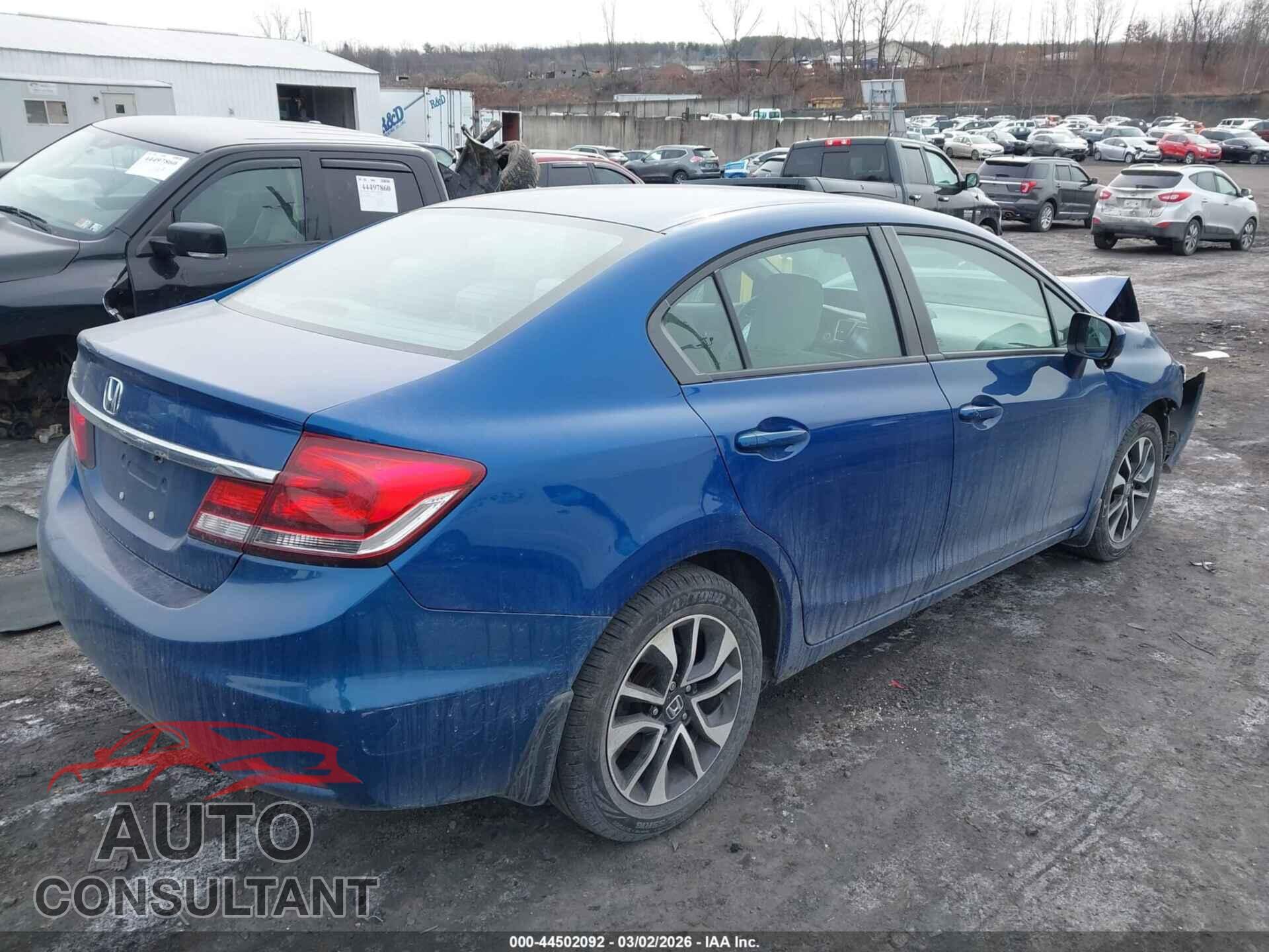 HONDA CIVIC 2014 - 19XFB2F89EE246699