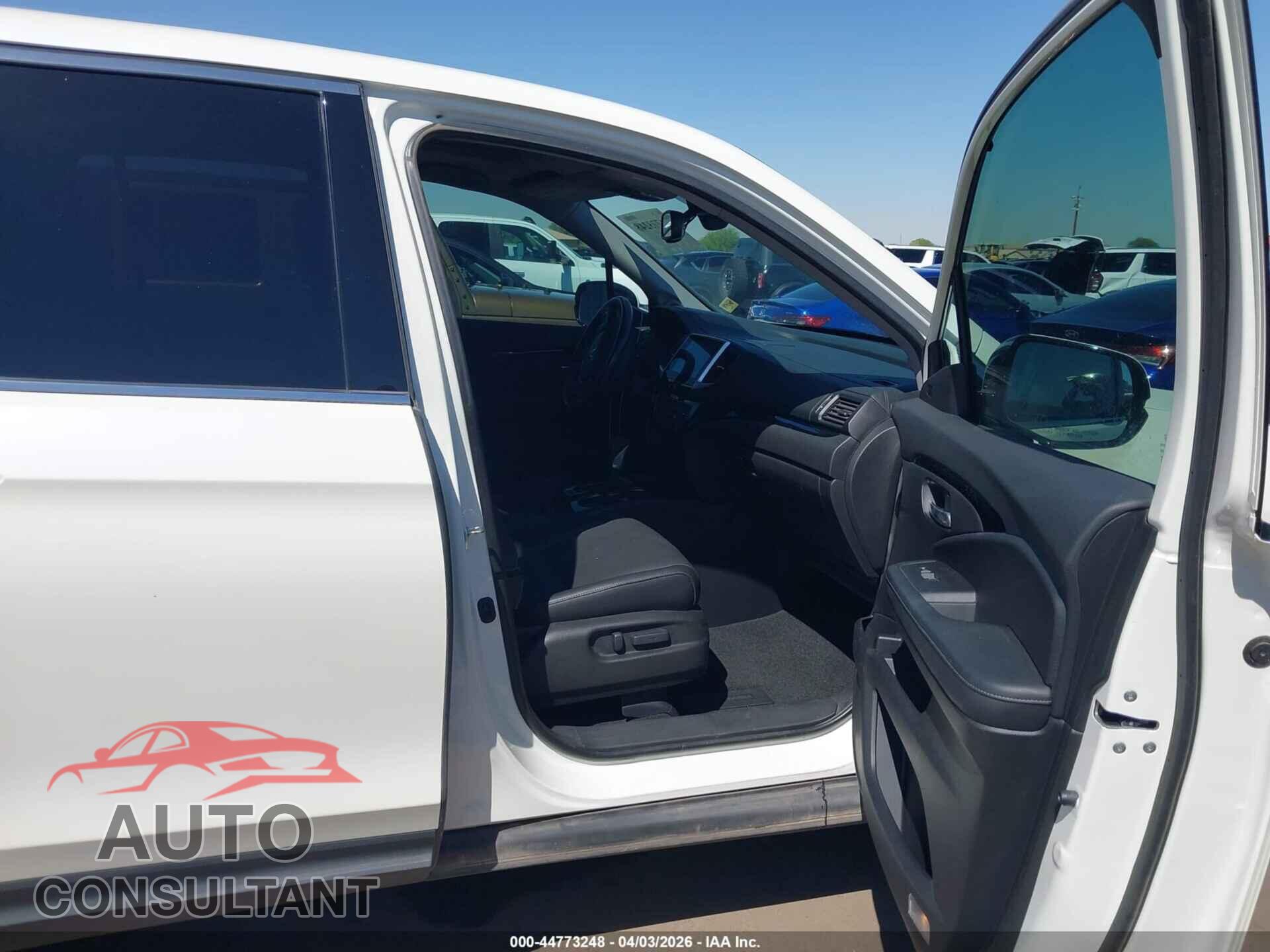 HONDA RIDGELINE 2017 - 5FPYK3F75HB026388