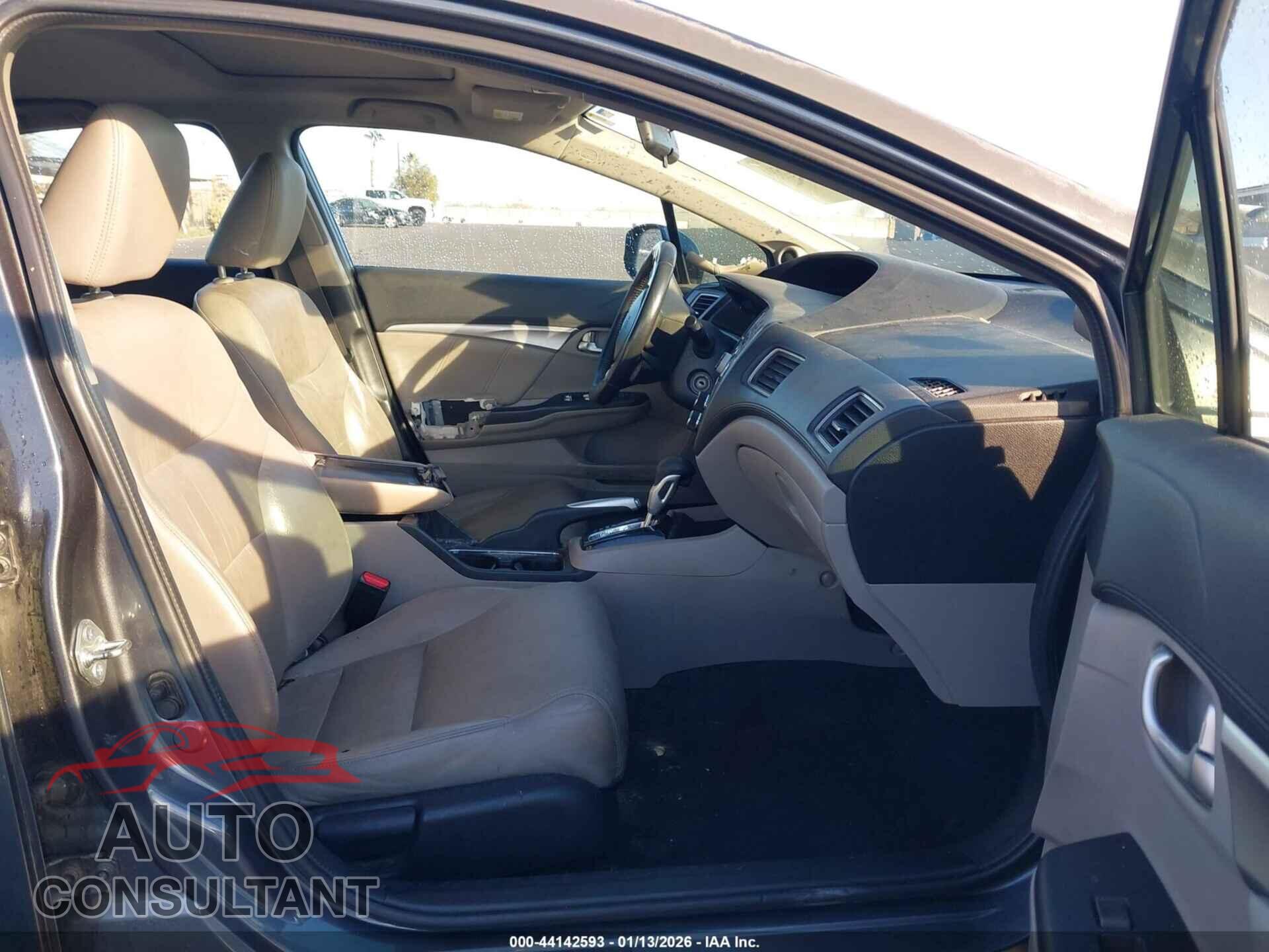 HONDA CIVIC 2013 - 19XFB2F93DE207985