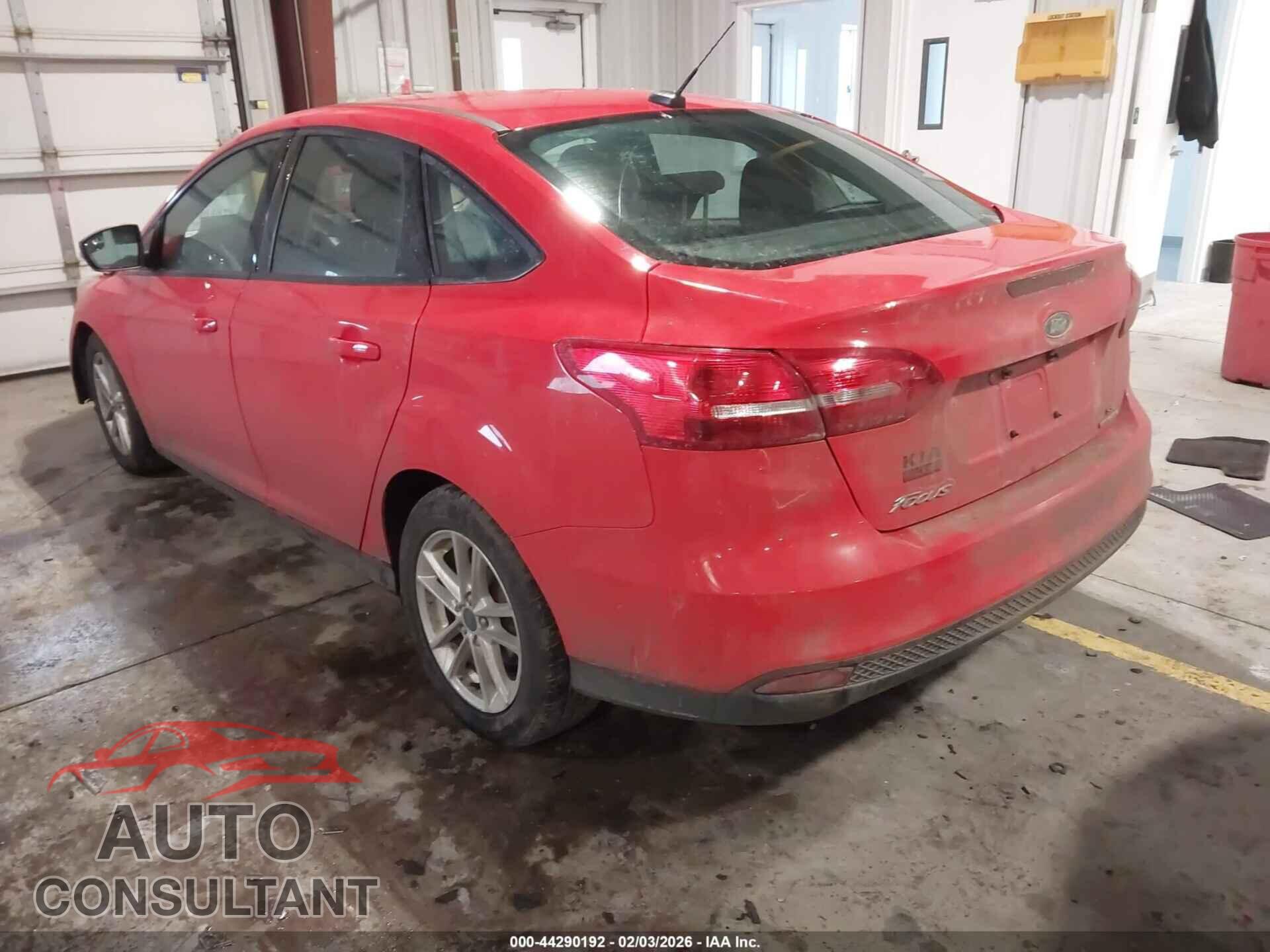 FORD FOCUS 2016 - 1FADP3F29GL320312