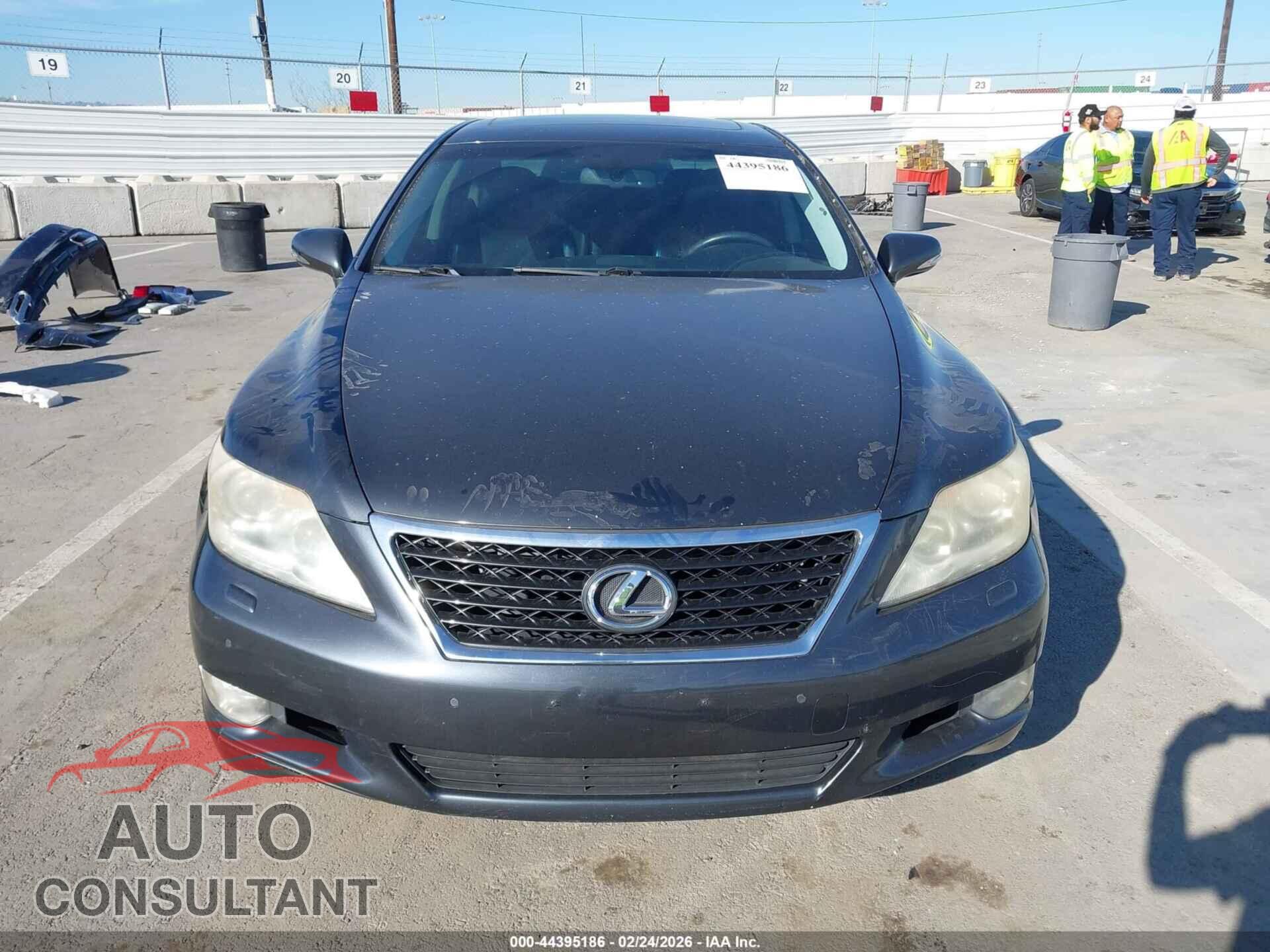 LEXUS LS 460 2010 - JTHBL5EF6A5096276