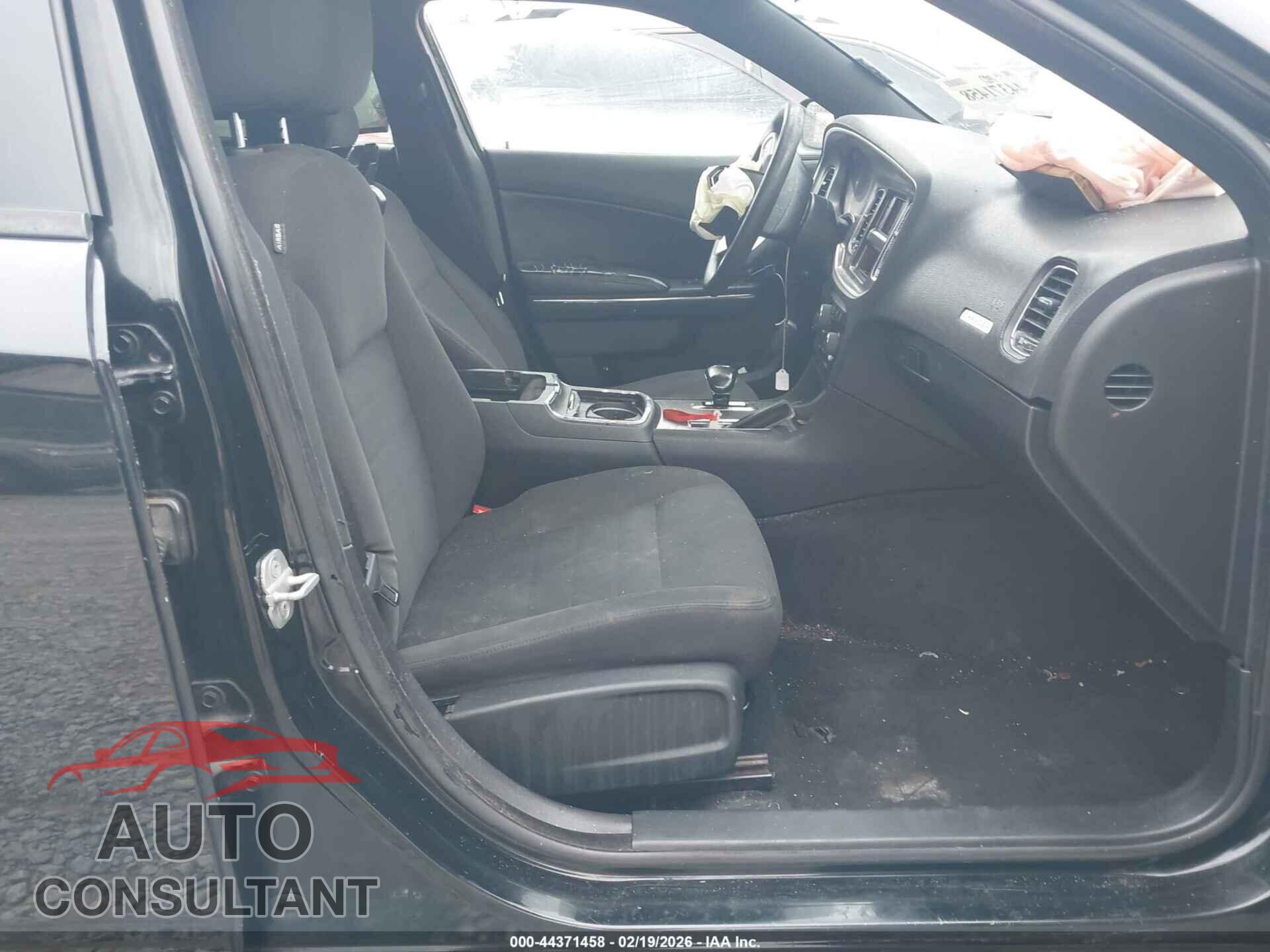 DODGE CHARGER 2012 - 2C3CDXBG2CH300809