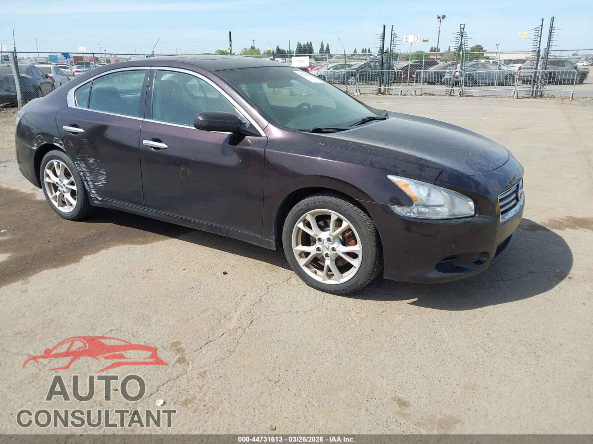 NISSAN MAXIMA 2012 - 1N4AA5AP1CC862985