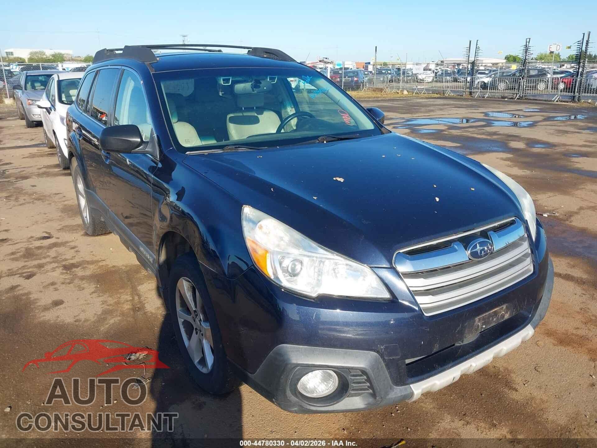 SUBARU OUTBACK 2013 - 4S4BRBPC8D3317180
