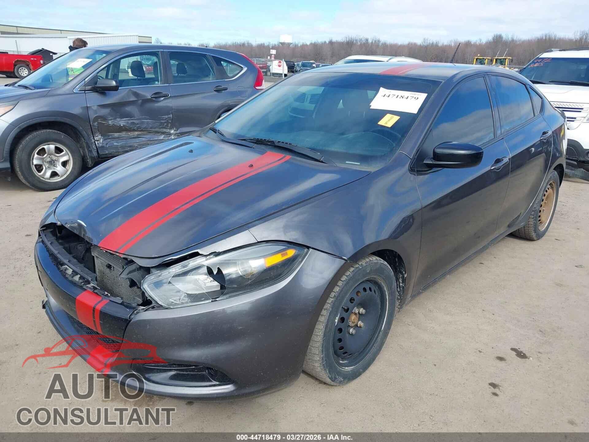DODGE DART 2015 - 1C3CDFBBXFD141375