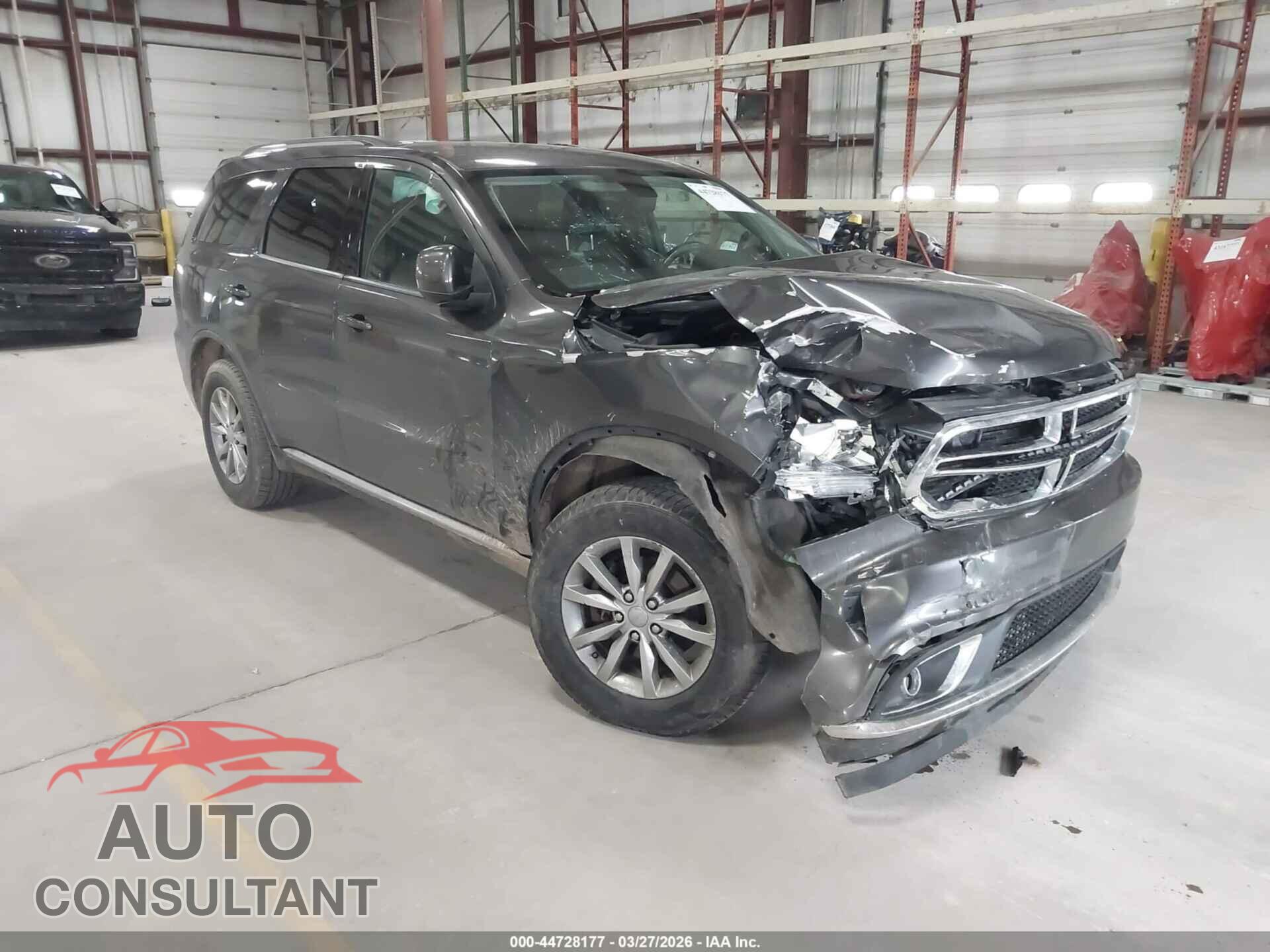 DODGE DURANGO 2017 - 1C4RDJAG4HC623435