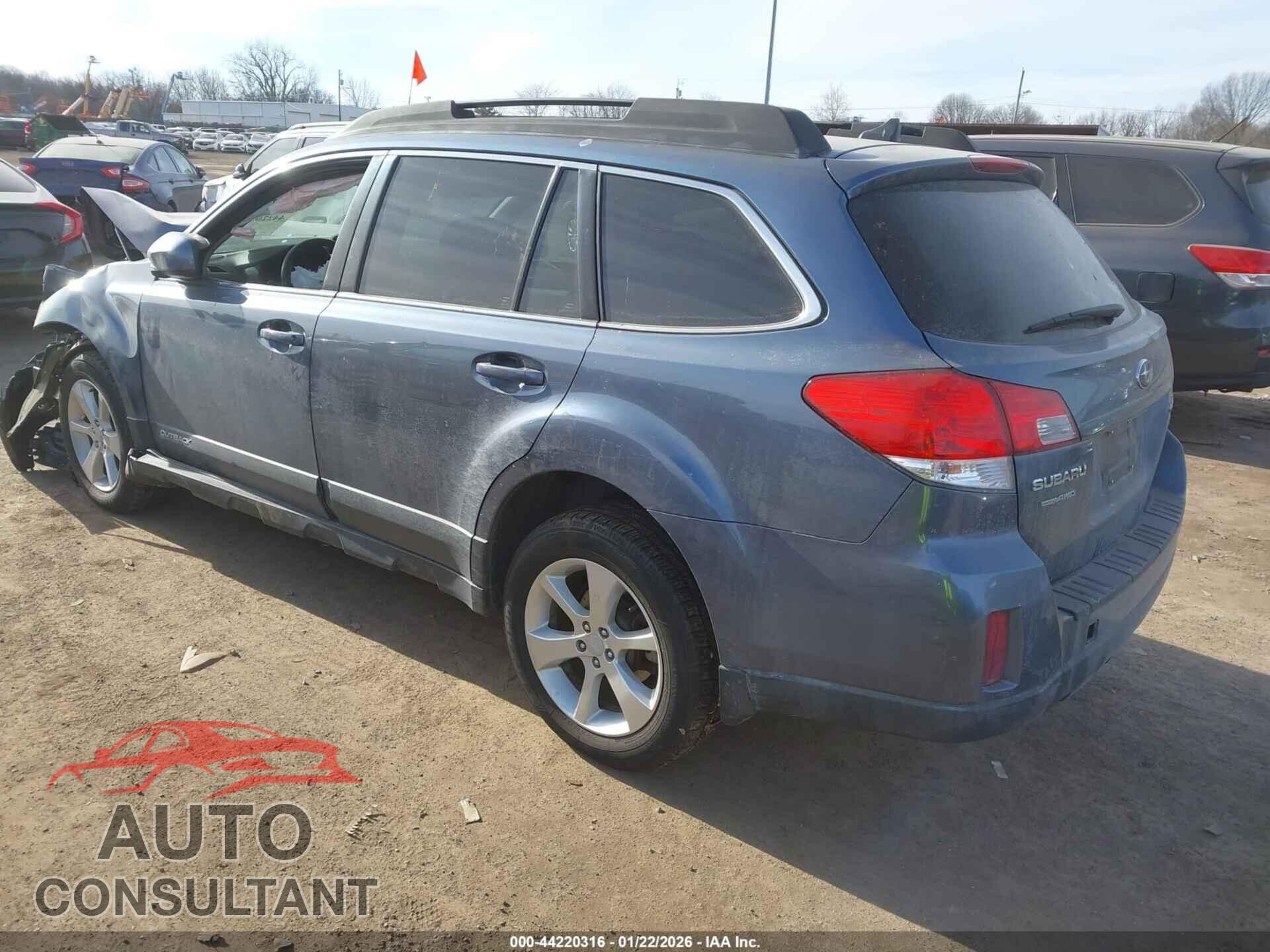 SUBARU OUTBACK 2014 - 4S4BRBCC4E3245546