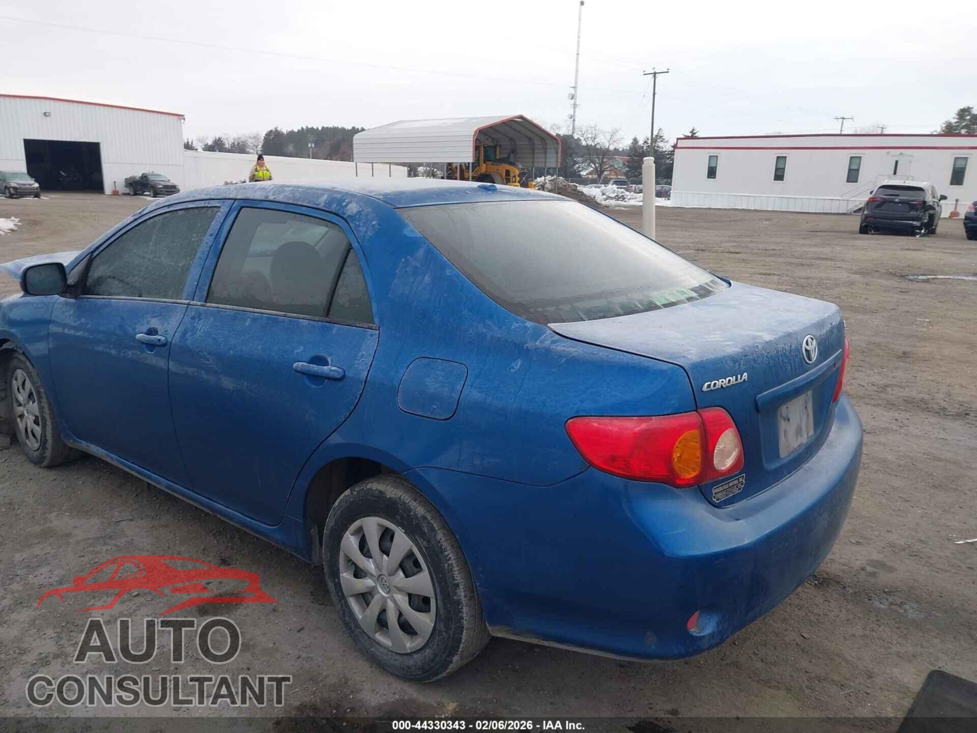 TOYOTA COROLLA 2009 - JTDBL40E699071103