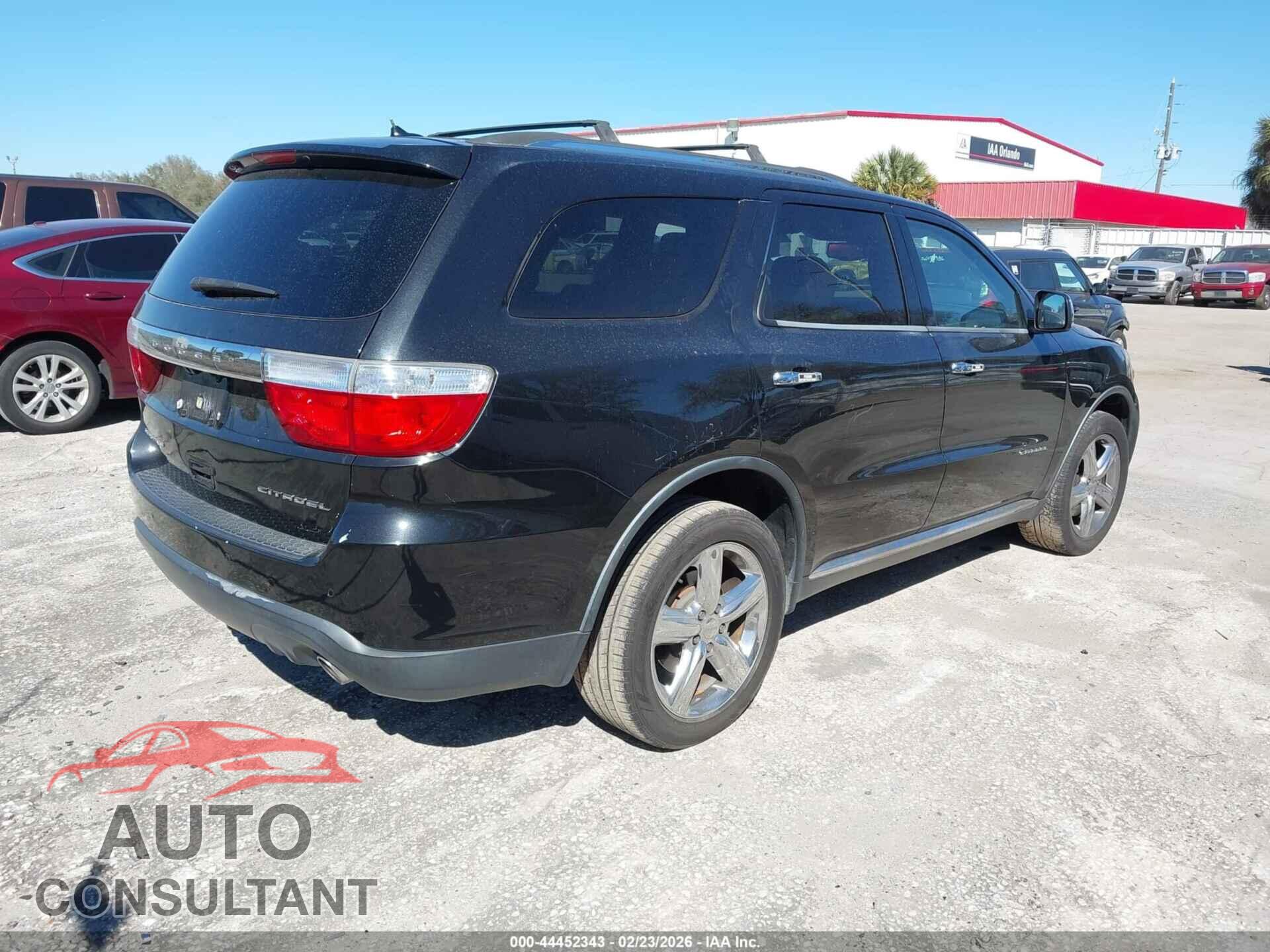 DODGE DURANGO 2013 - 1C4RDHEG0DC673813