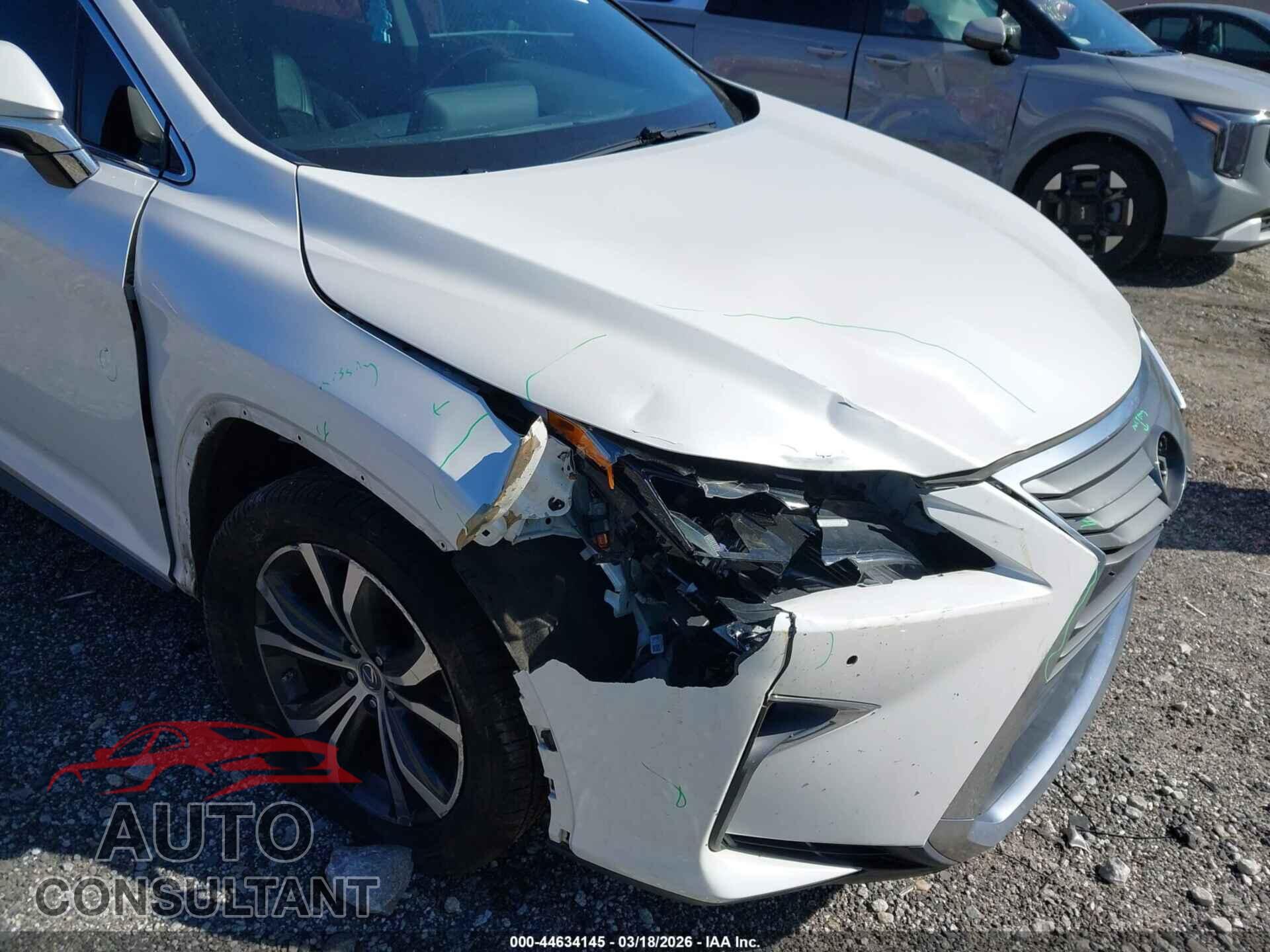 LEXUS RX 350 2017 - 2T2ZZMCA7HC075882