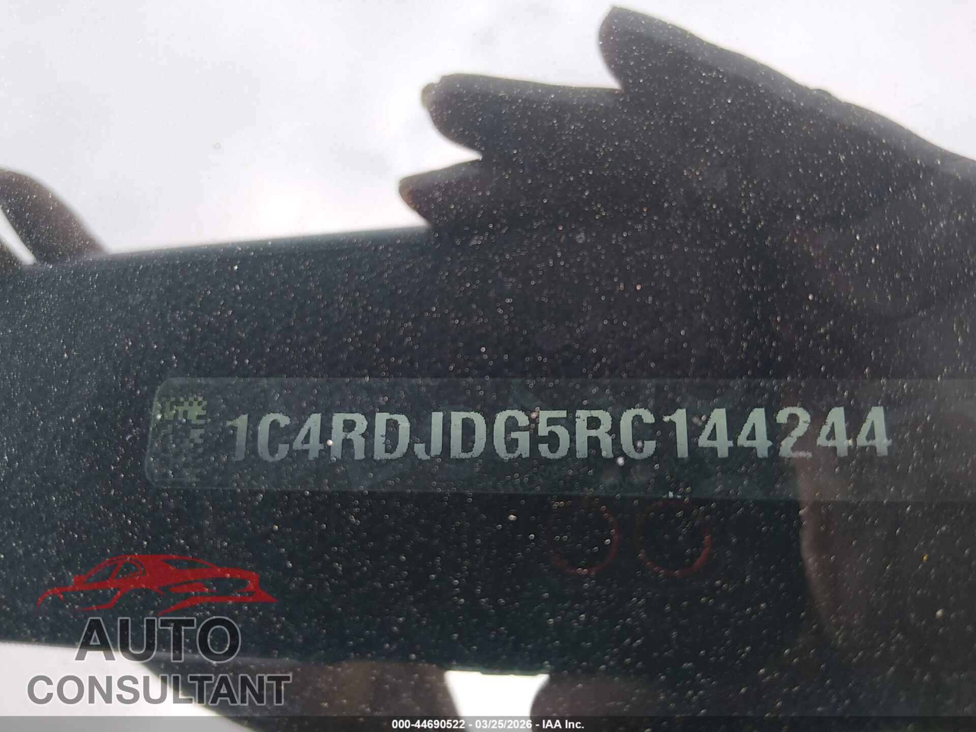 DODGE DURANGO 2024 - 1C4RDJDG5RC144244