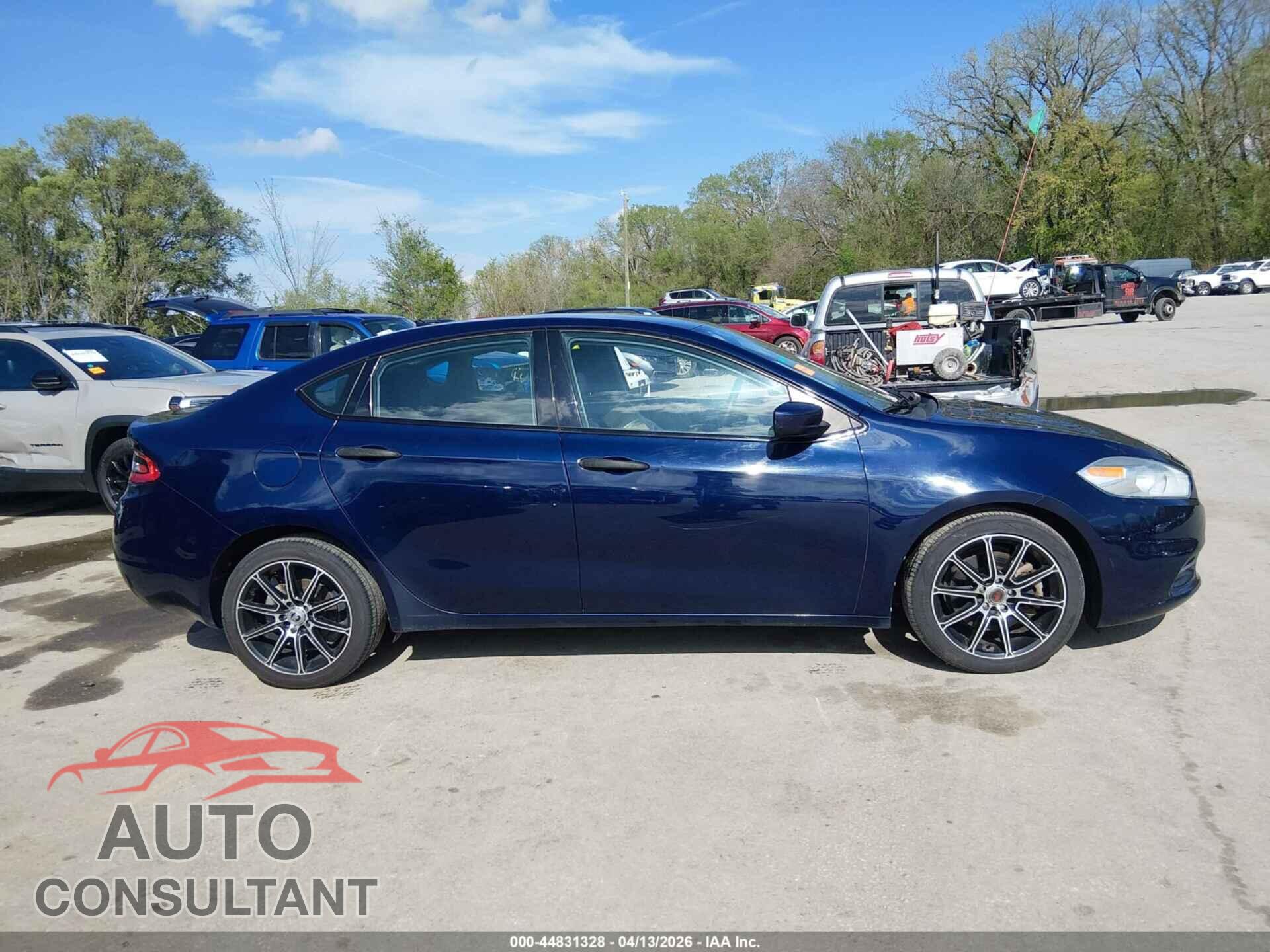 DODGE DART 2013 - 1C3CDFAA3DD123001