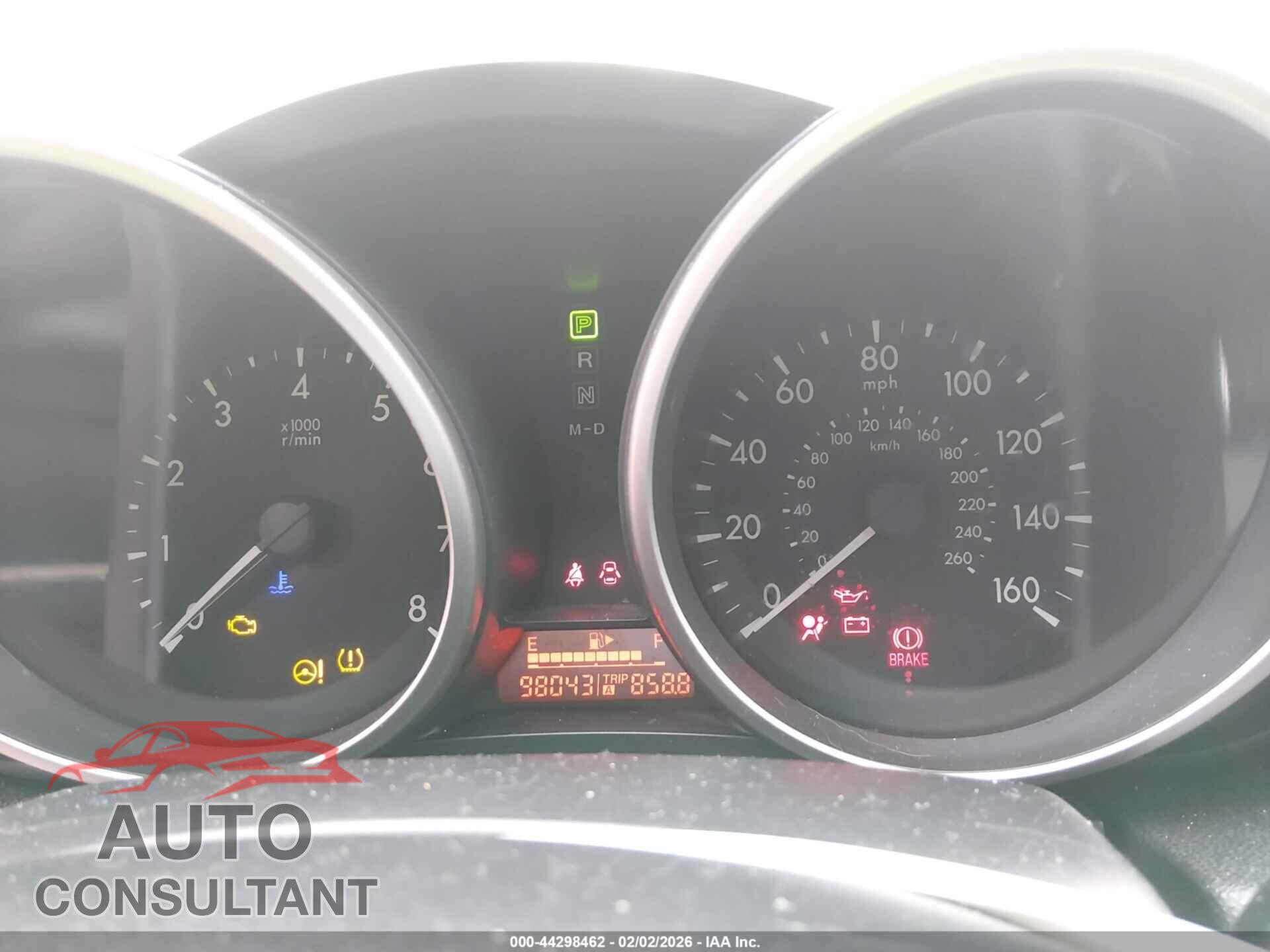 MAZDA MAZDA3 2011 - JM1BL1VF8B1402445