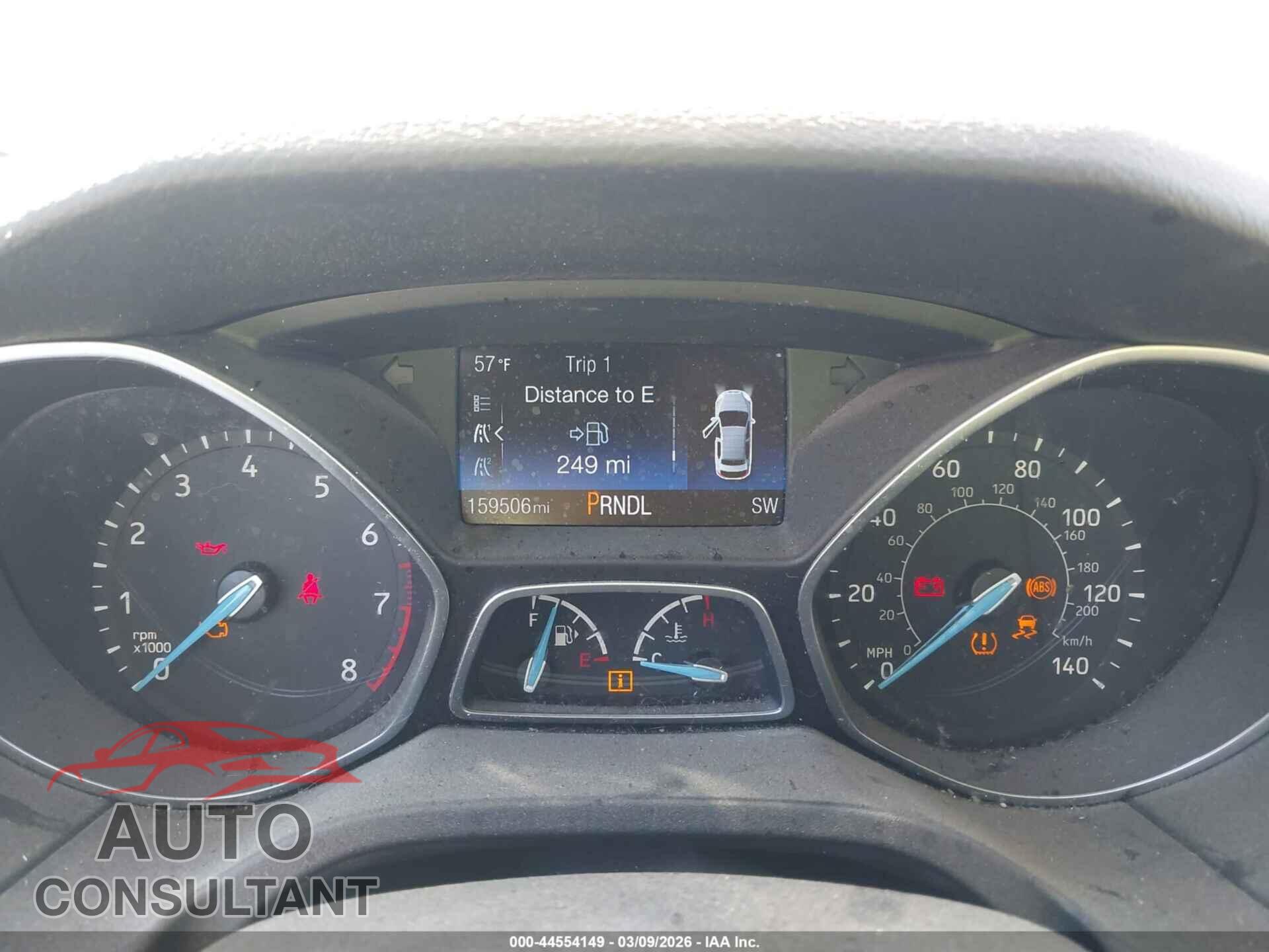 FORD FOCUS 2017 - 1FADP3F27HL322433