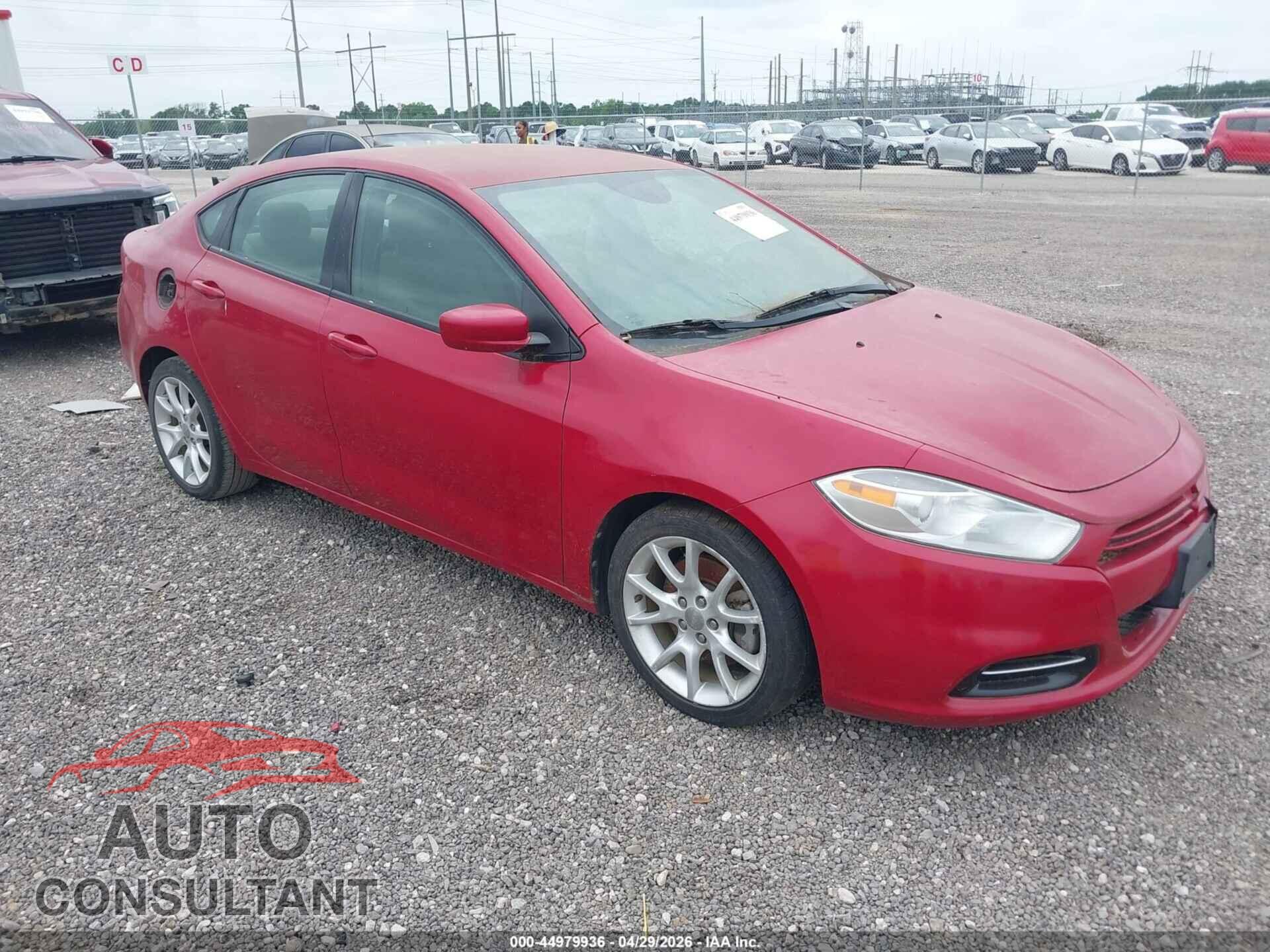 DODGE DART 2013 - 1C3CDFBA1DD194910
