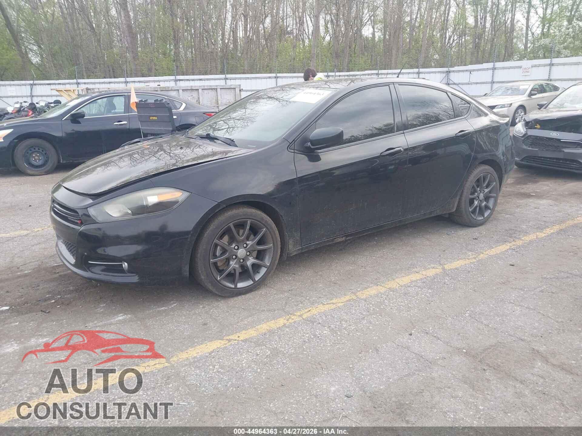 DODGE DART 2015 - 1C3CDFBB8FD346144