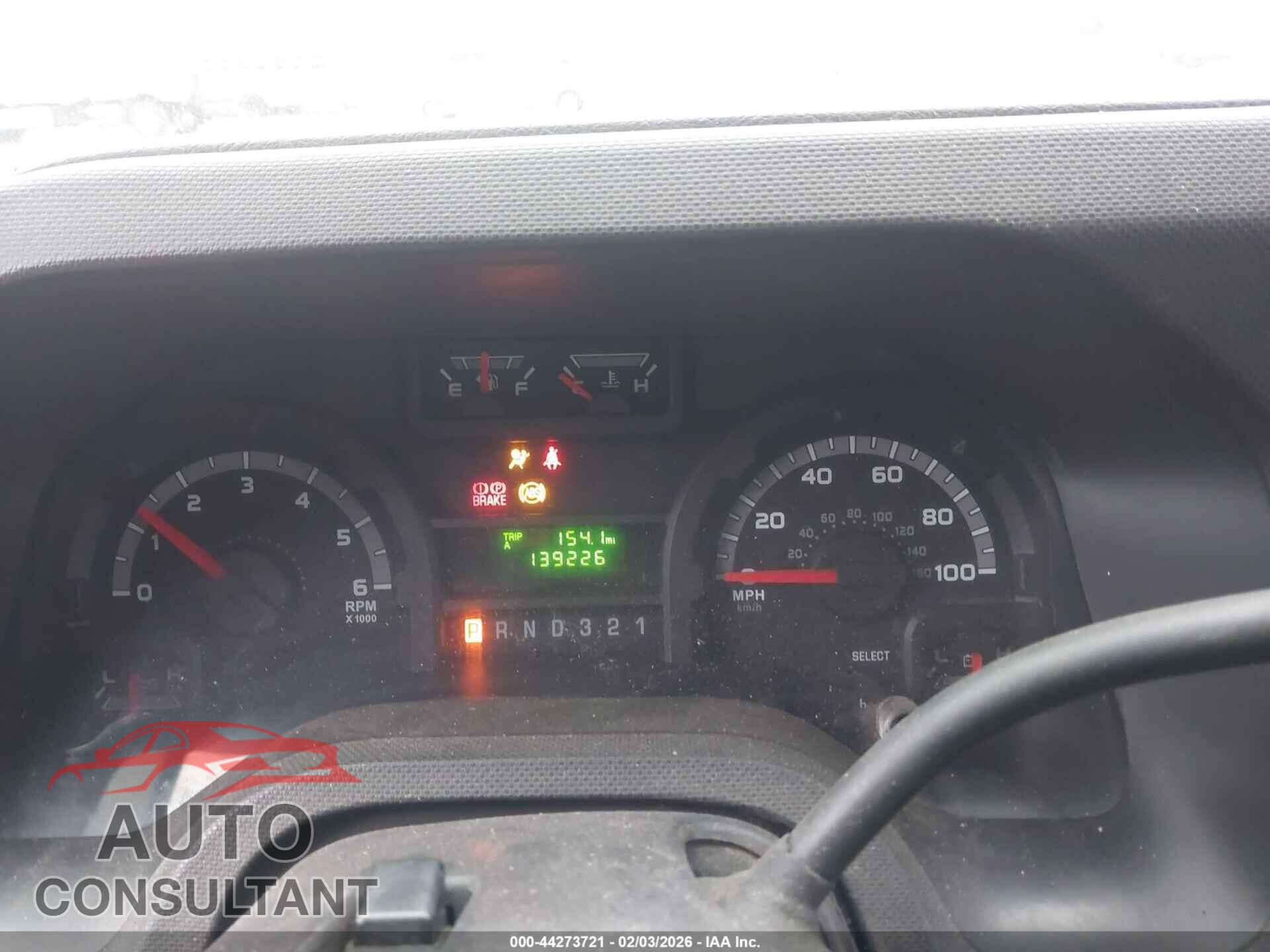 FORD E-450 CUTAWAY 2013 - 1FDFE4FS0DDA25132