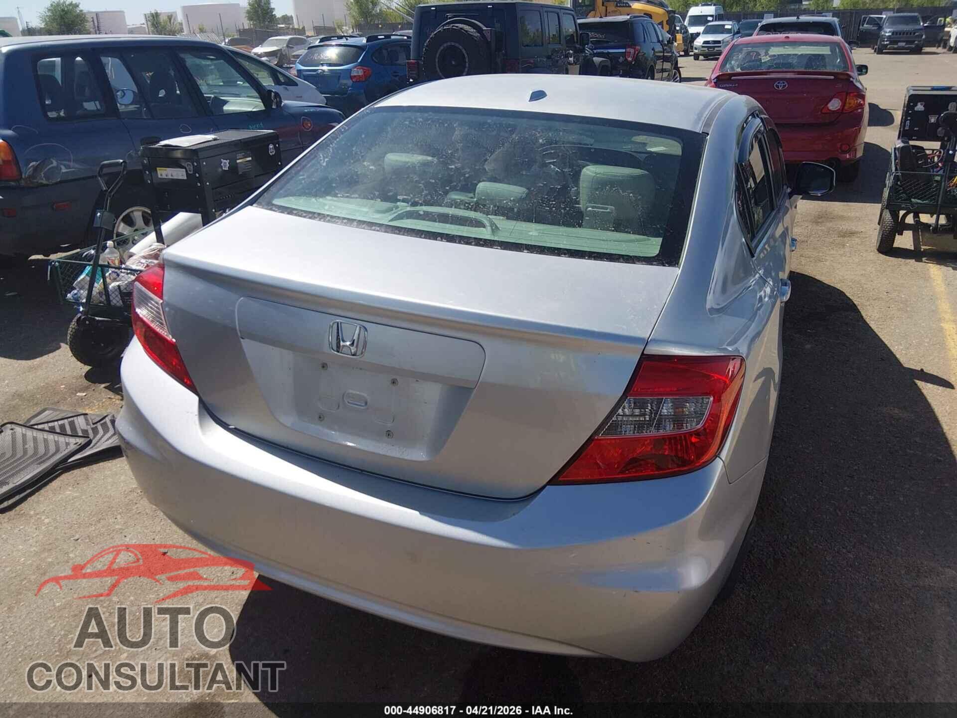 HONDA CIVIC 2012 - 2HGFB2F93CH513007