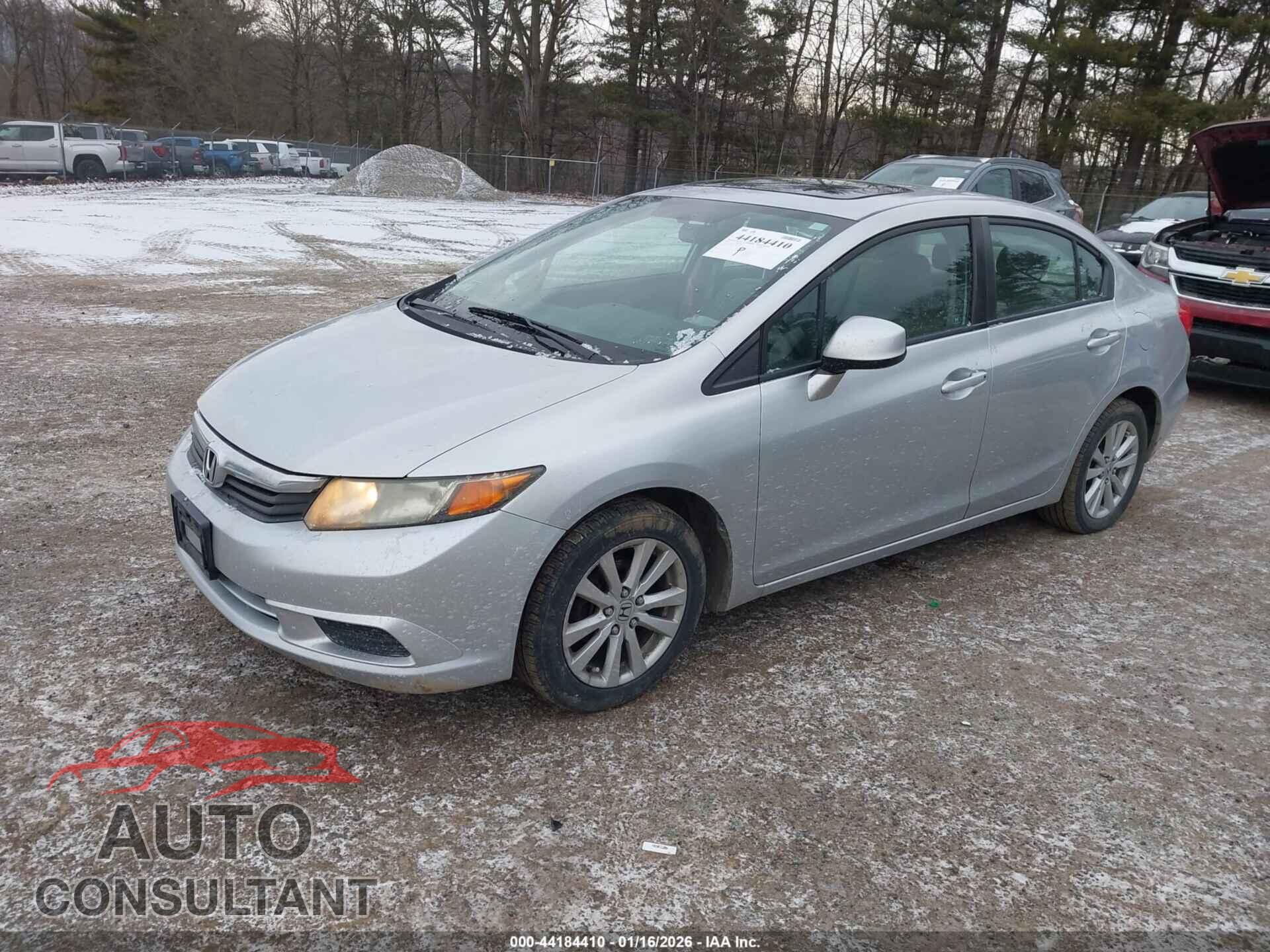 HONDA CIVIC 2012 - 2HGFB2F93CH526176