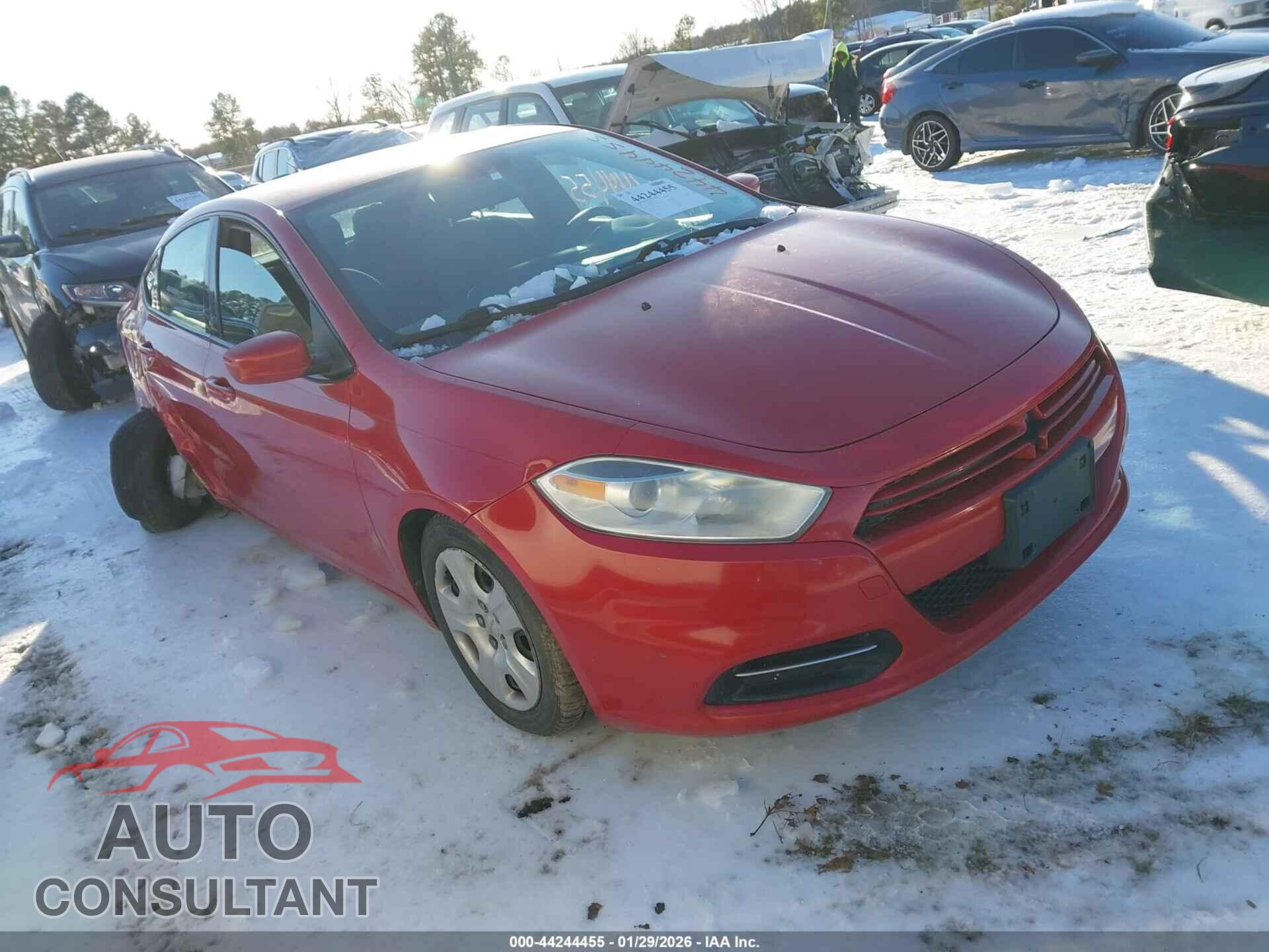 DODGE DART 2013 - 1C3CDFAH0DD204826