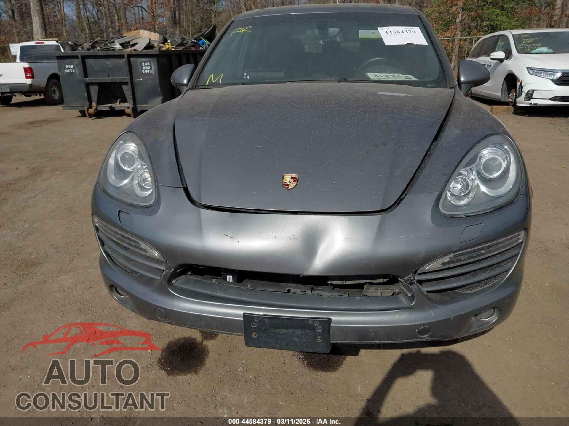 PORSCHE CAYENNE 2013 - WP1AA2A23DLA03197