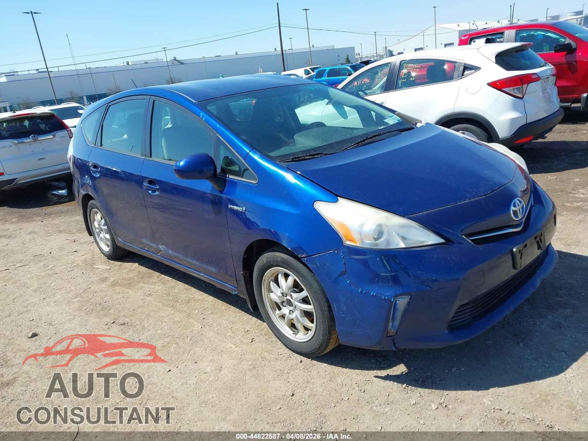 TOYOTA PRIUS V 2012 - JTDZN3EU8C3054705