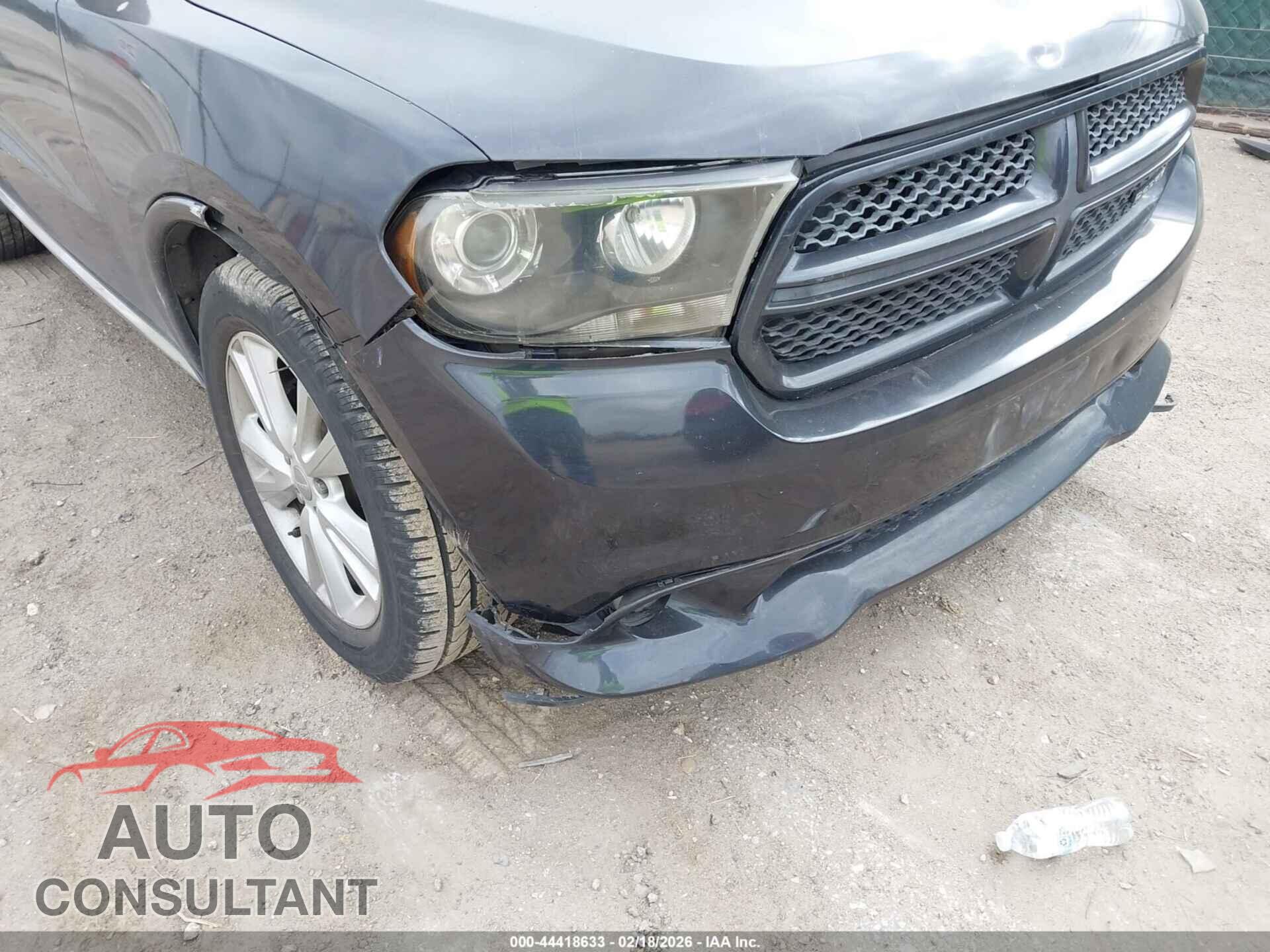 DODGE DURANGO 2013 - 1C4RDHDG0DC598063