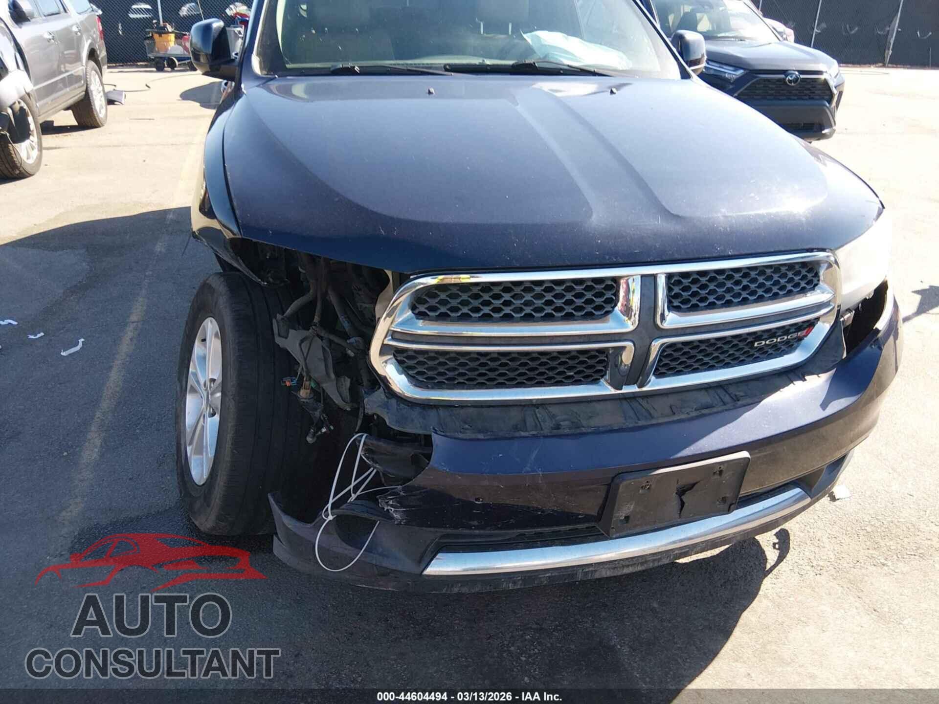 DODGE DURANGO 2013 - 1C4RDHAG1DC558921