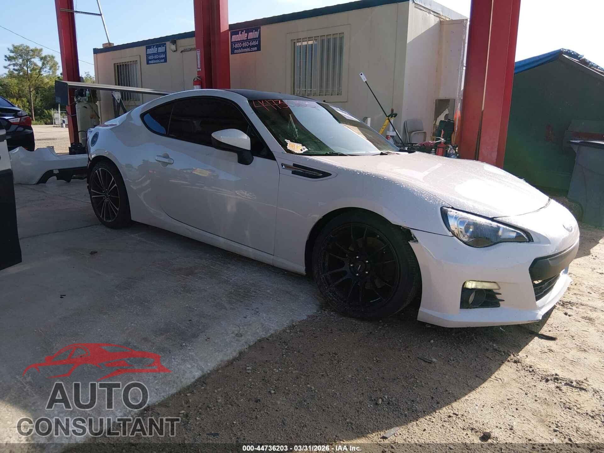 SUBARU BRZ 2015 - JF1ZCAC17F9603272