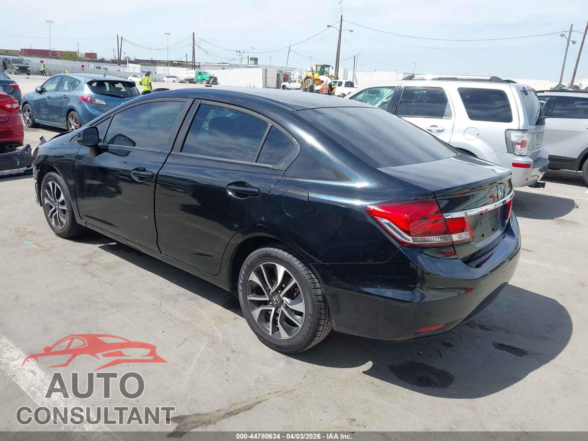 HONDA CIVIC 2013 - 2HGFB2F98DH516096