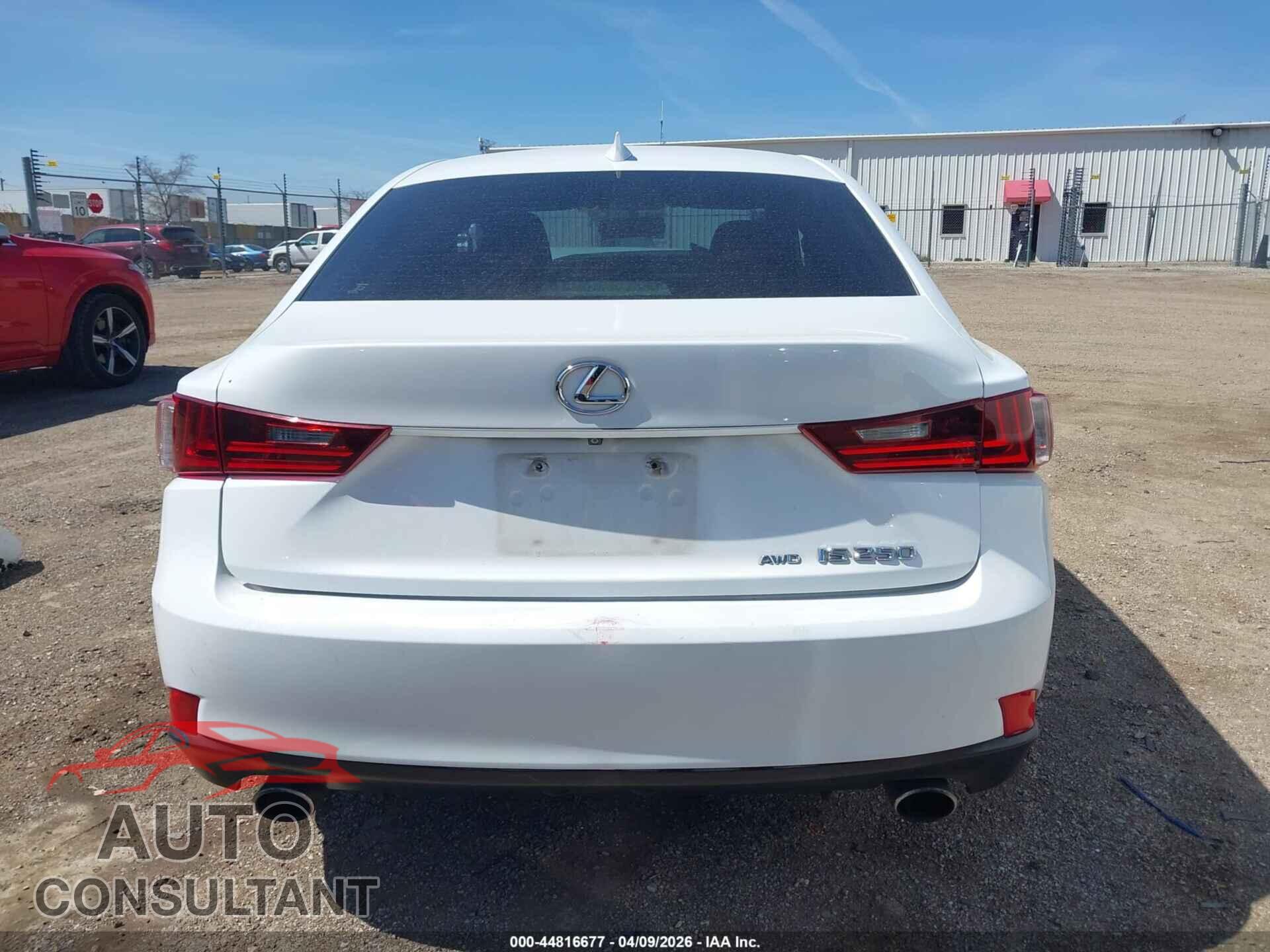 LEXUS IS 250 2014 - JTHCF1D27E5013379