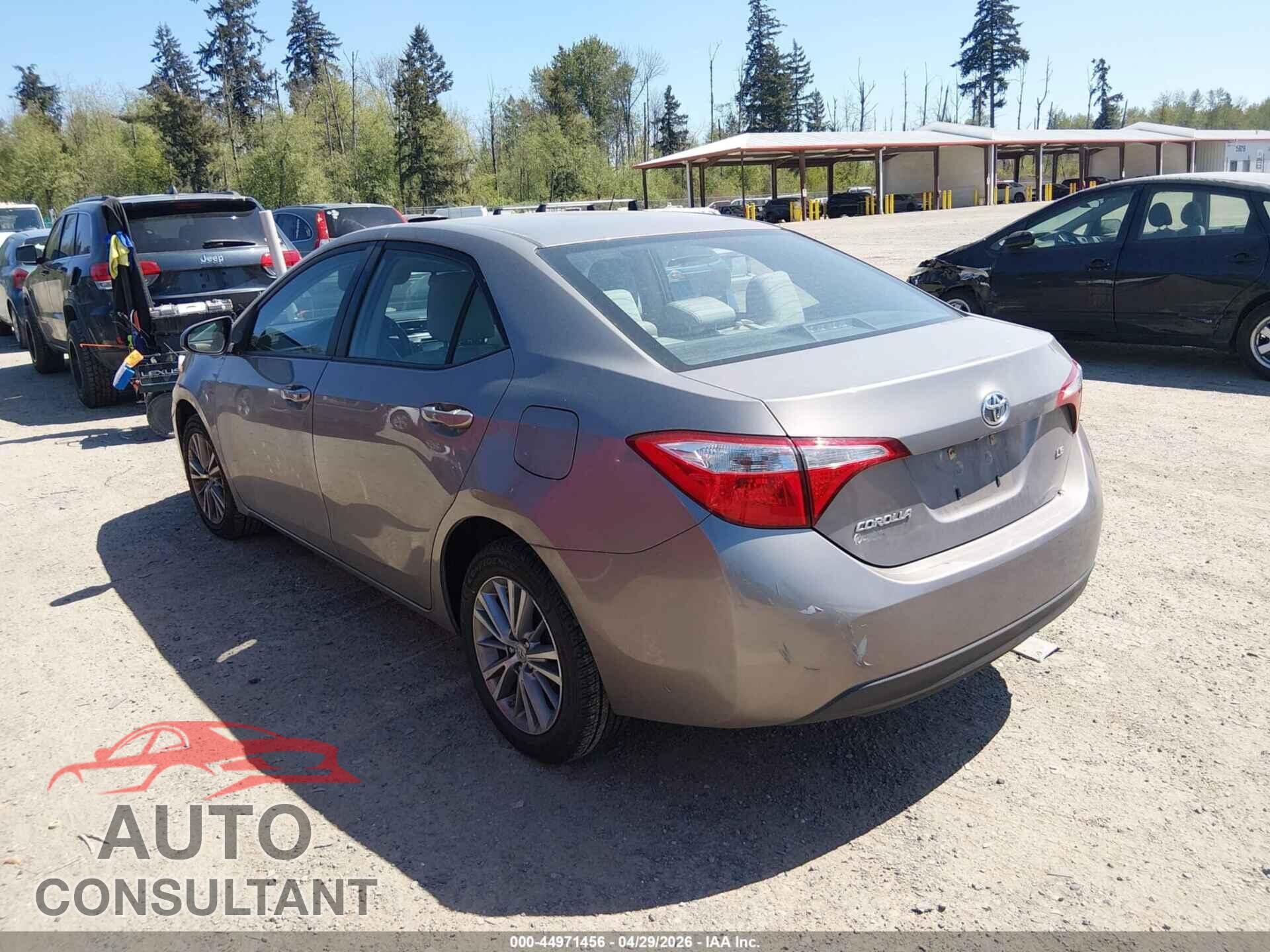 TOYOTA COROLLA 2014 - 2T1BURHE2EC218326