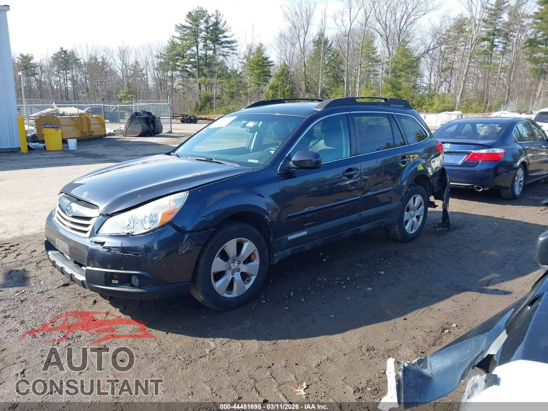 SUBARU OUTBACK 2011 - 4S4BRBCC7B3435689