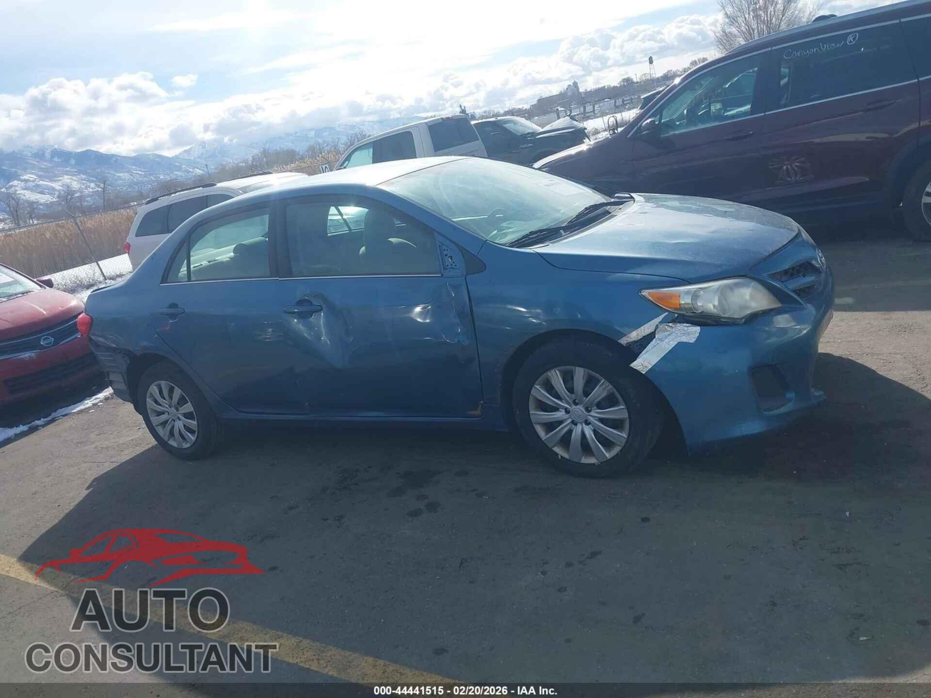 TOYOTA COROLLA 2013 - 5YFBU4EE4DP135163