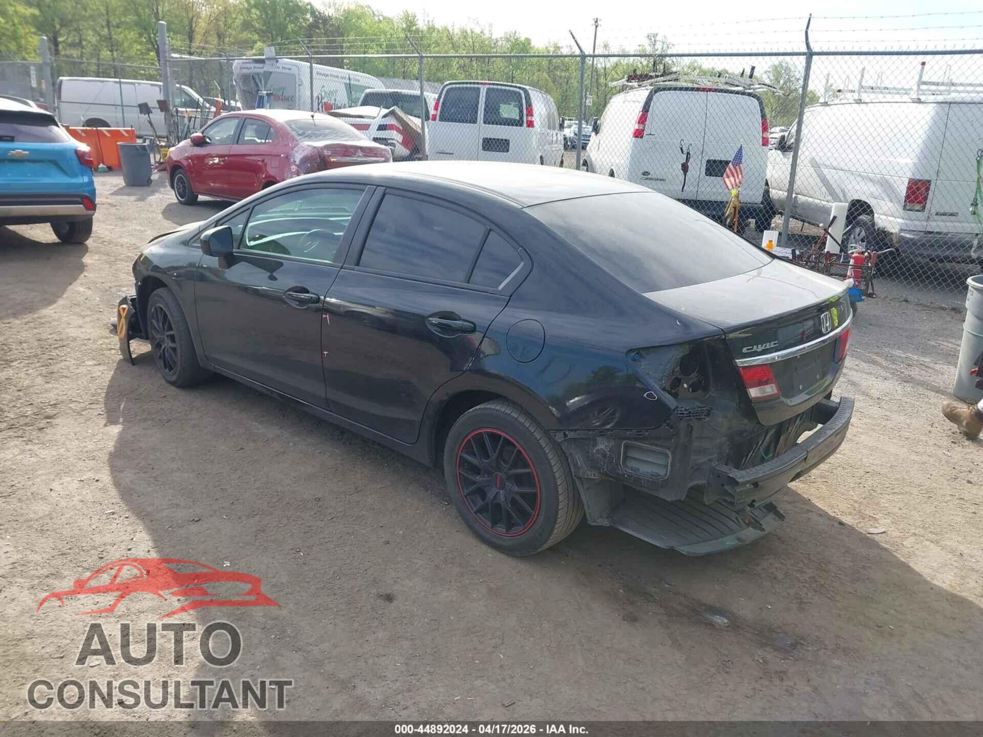 HONDA CIVIC 2014 - 19XFB2F54EE252125