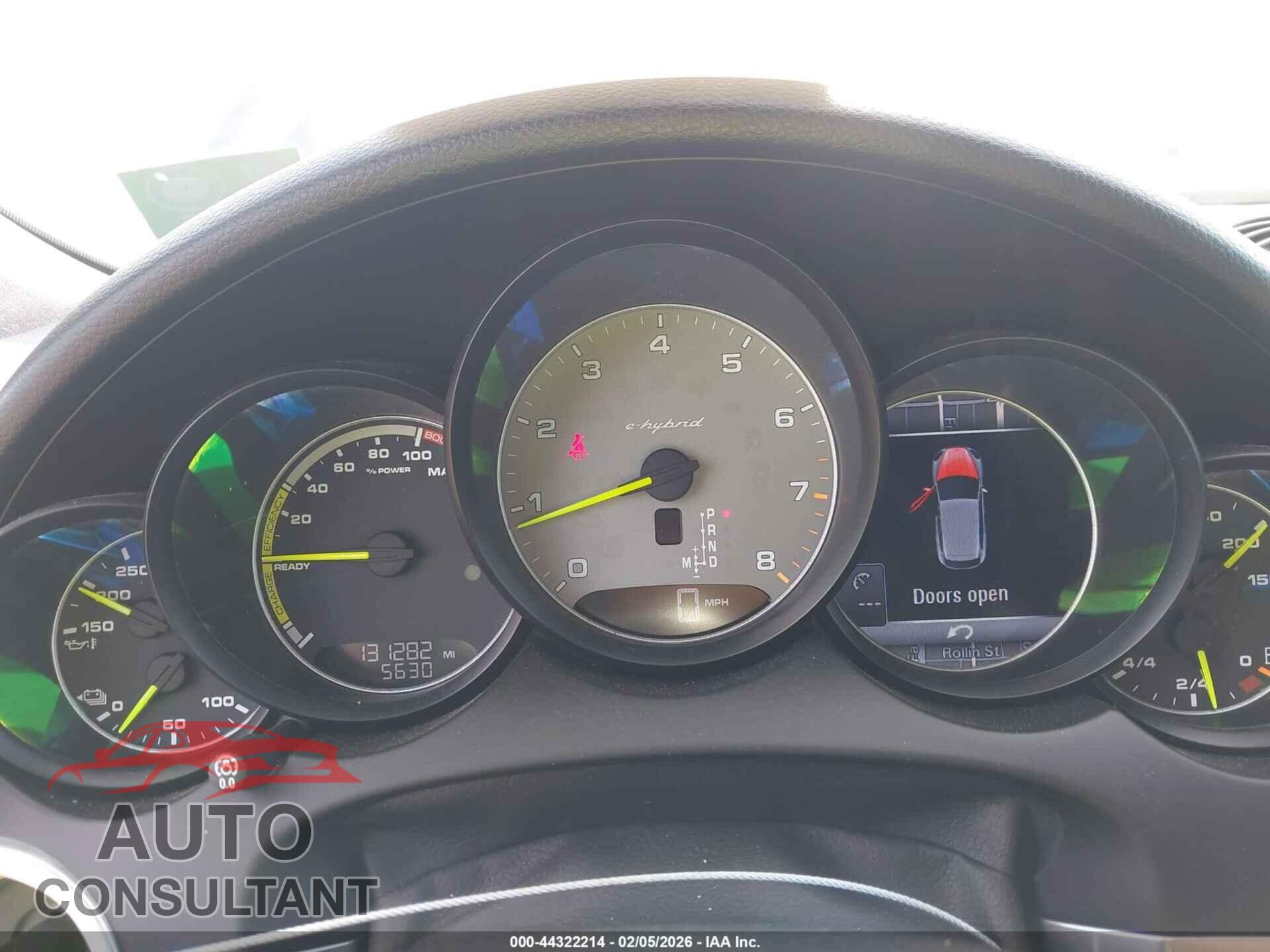 PORSCHE CAYENNE E-HYBRID 2016 - WP1AE2A2XGLA18336