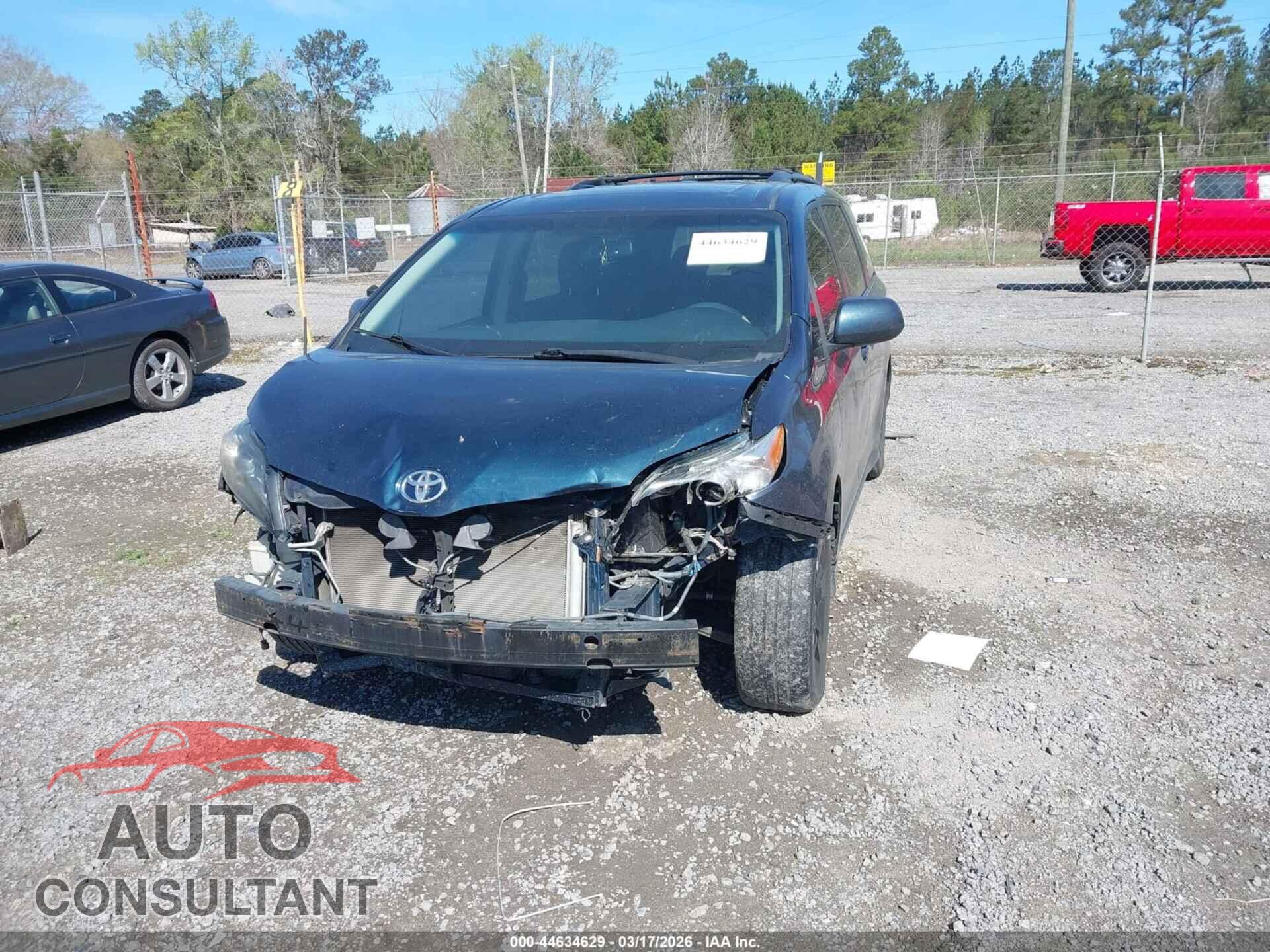 TOYOTA SIENNA 2012 - 5TDXK3DC5CS188773