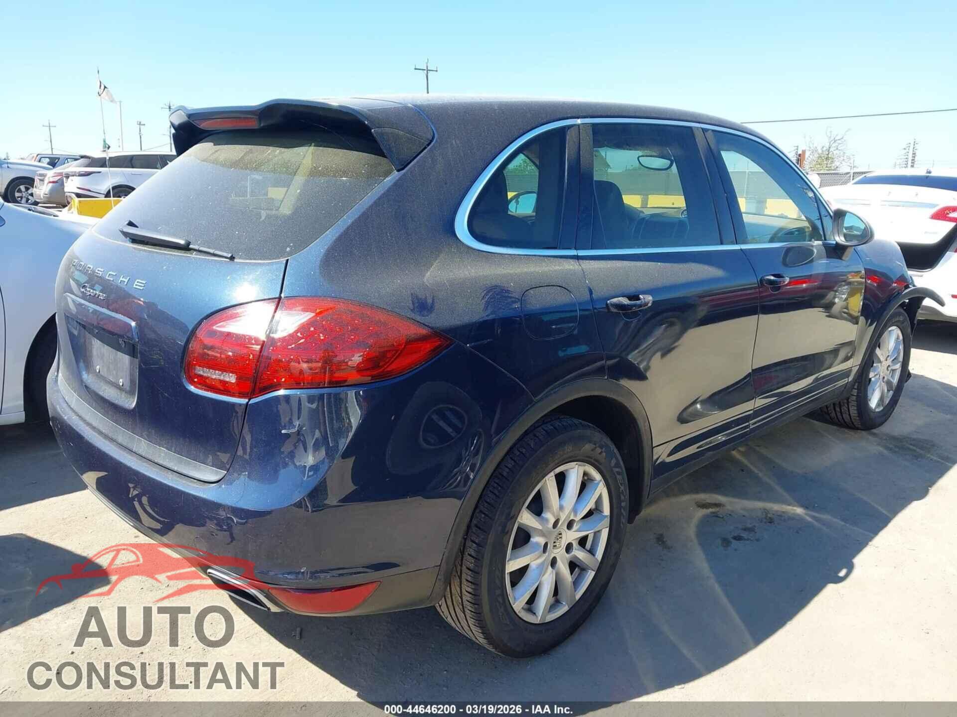 PORSCHE CAYENNE 2012 - WP1AA2A2XCLA11537