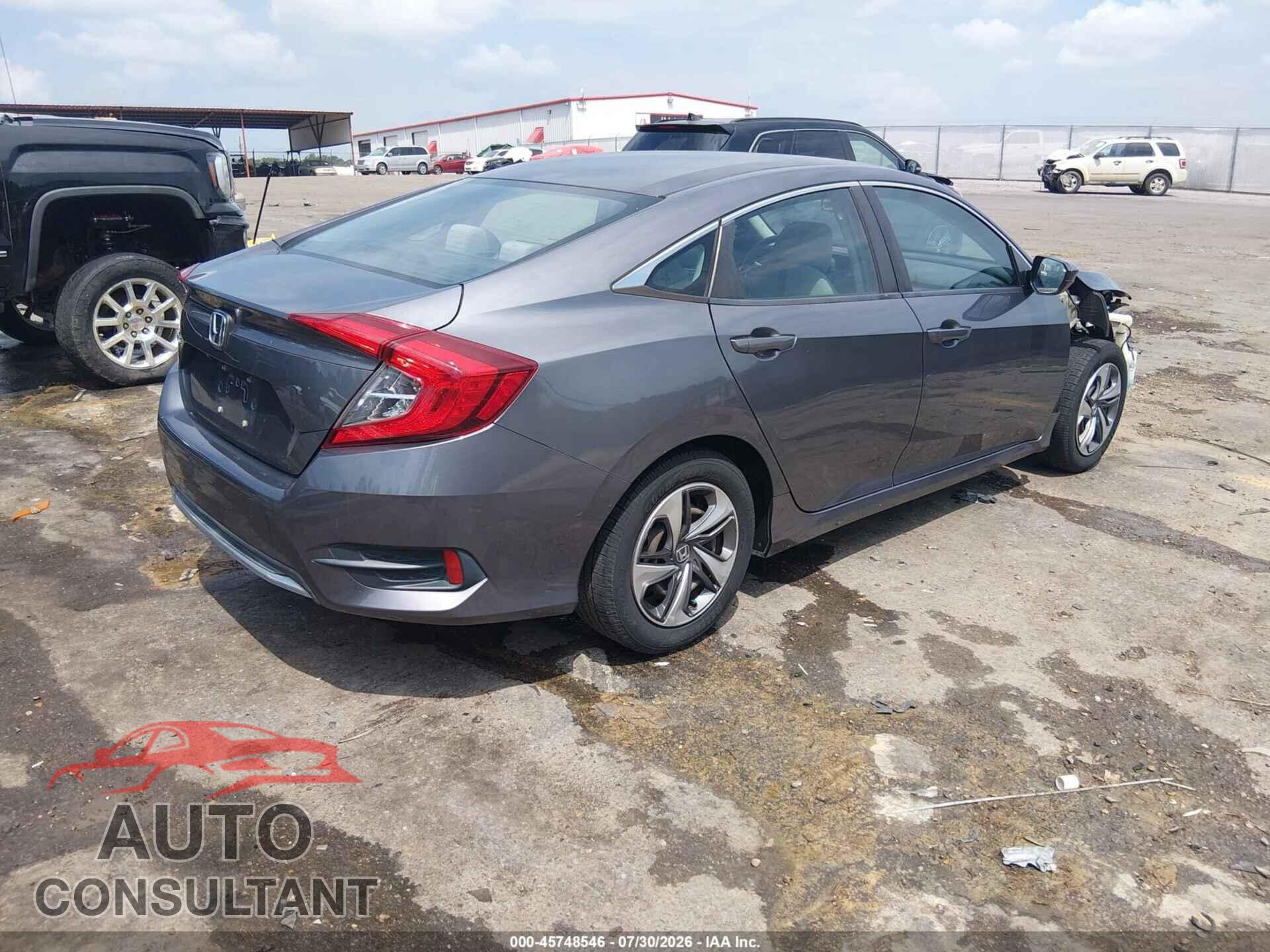 HONDA CIVIC 2019 - 2HGFC2F63KH516376