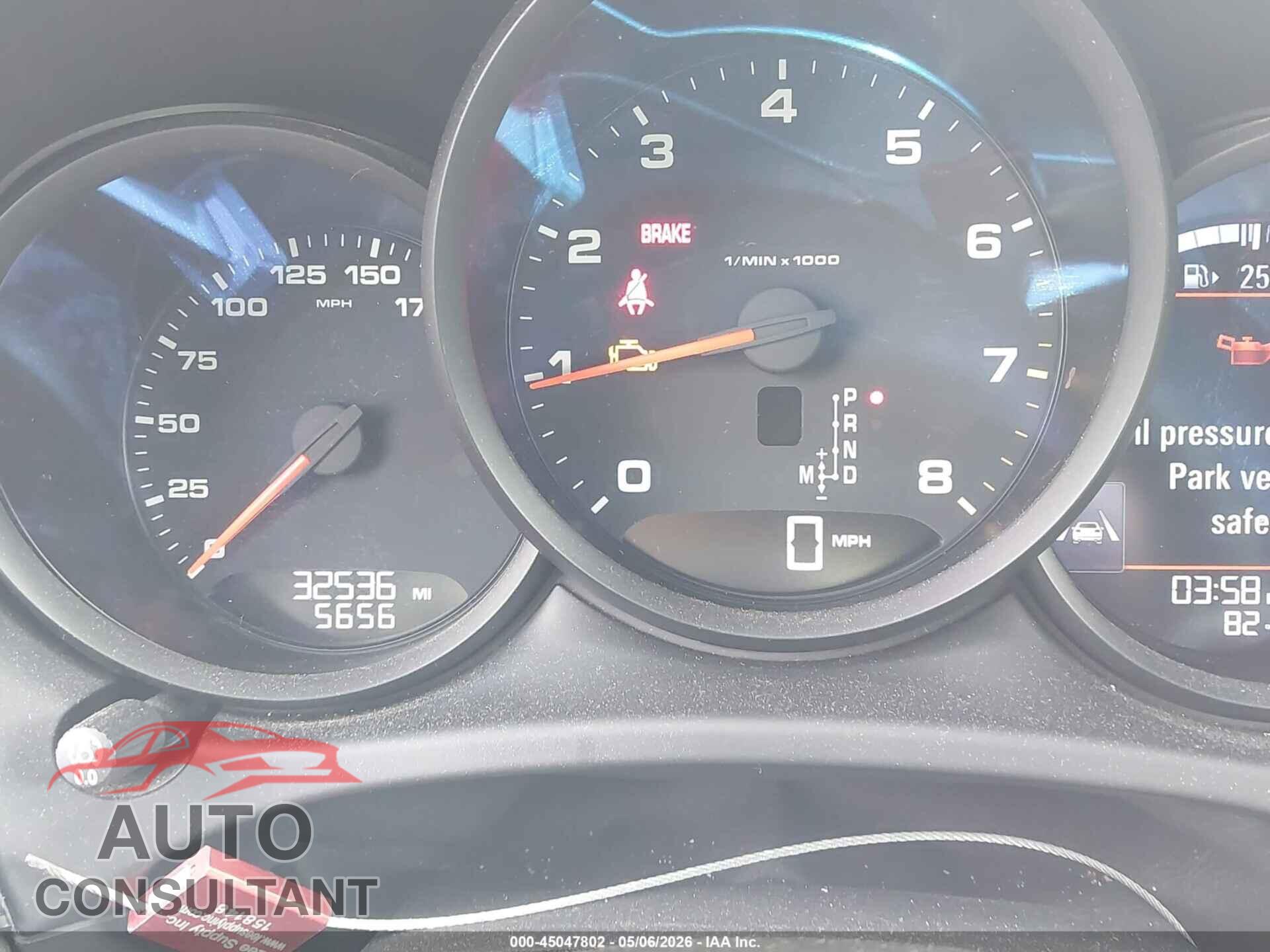 PORSCHE MACAN 2018 - WP1AA2A5XJLB03870