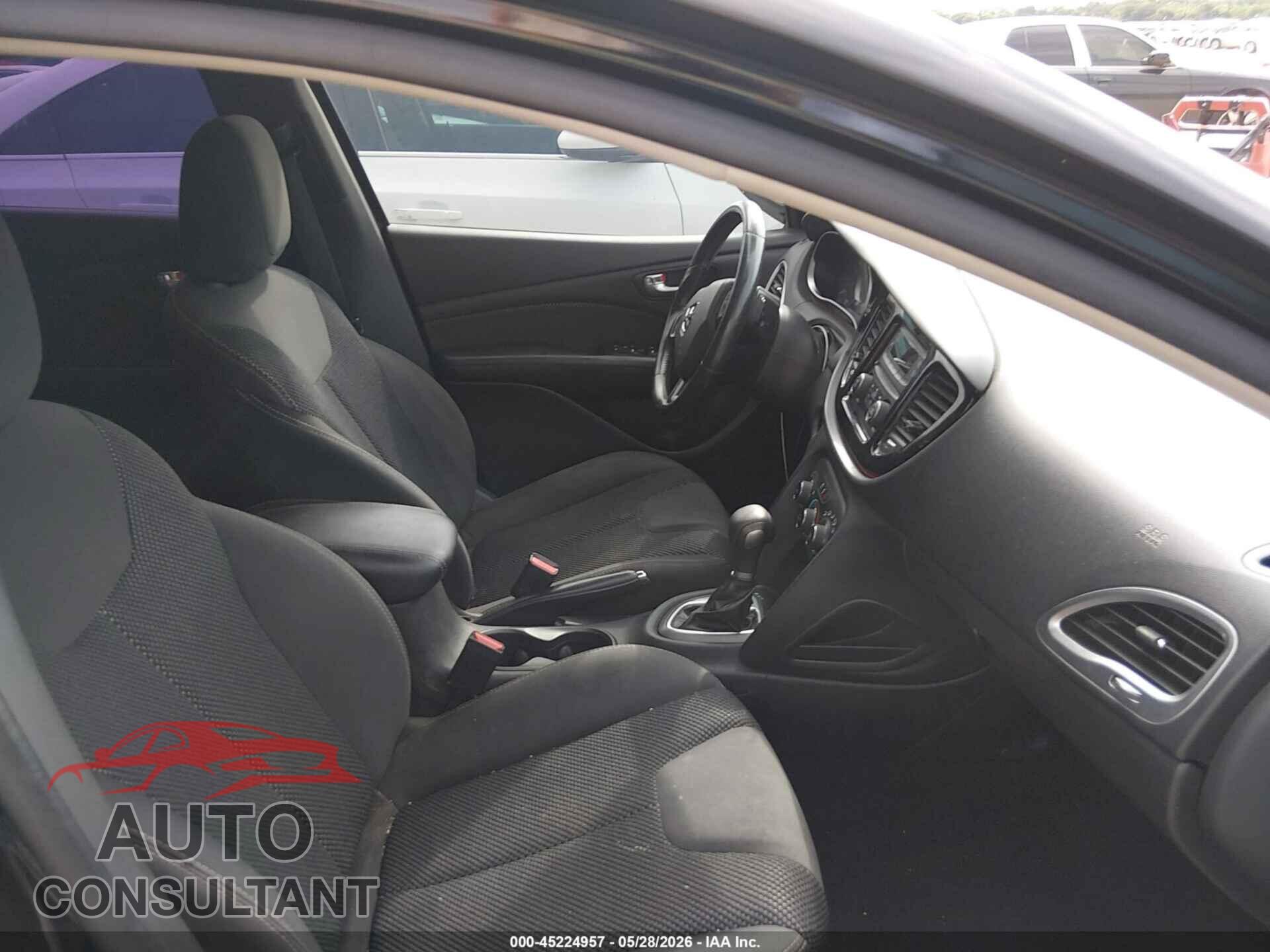 DODGE DART 2016 - 1C3CDFBA9GD660281