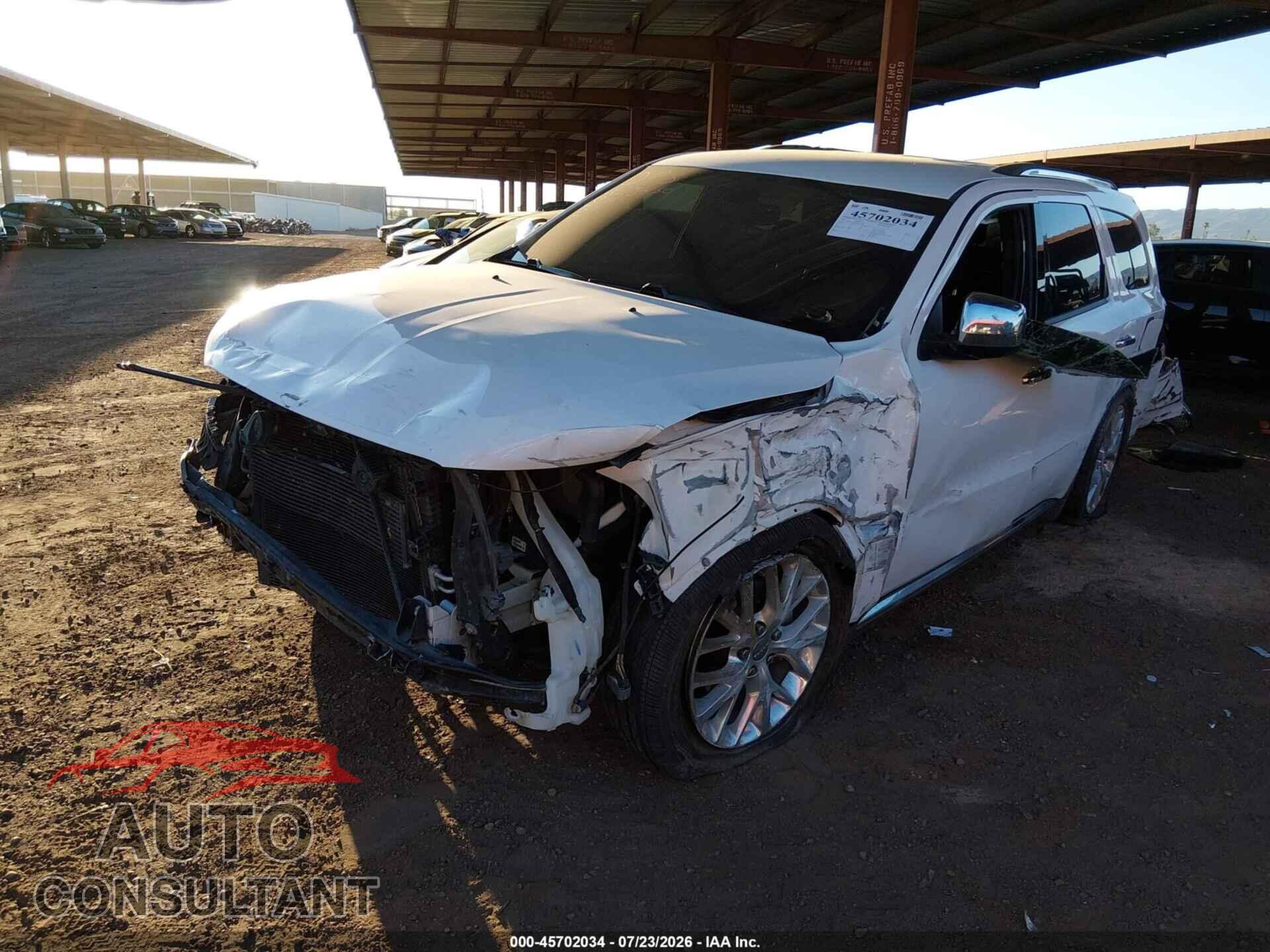DODGE DURANGO 2017 - 1C4RDHAG8HC615105