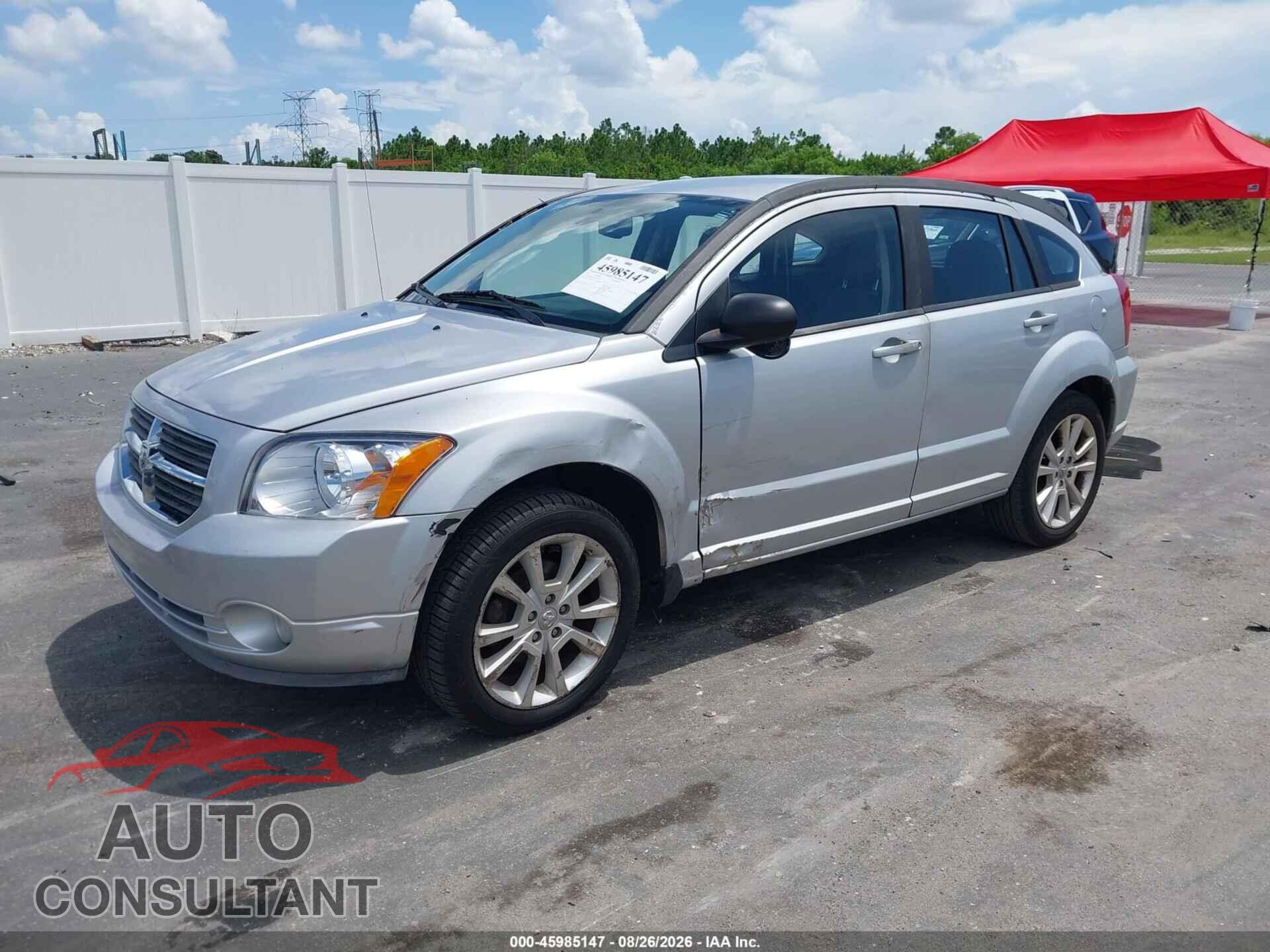 DODGE CALIBER 2011 - 1B3CB5HA9BD233387
